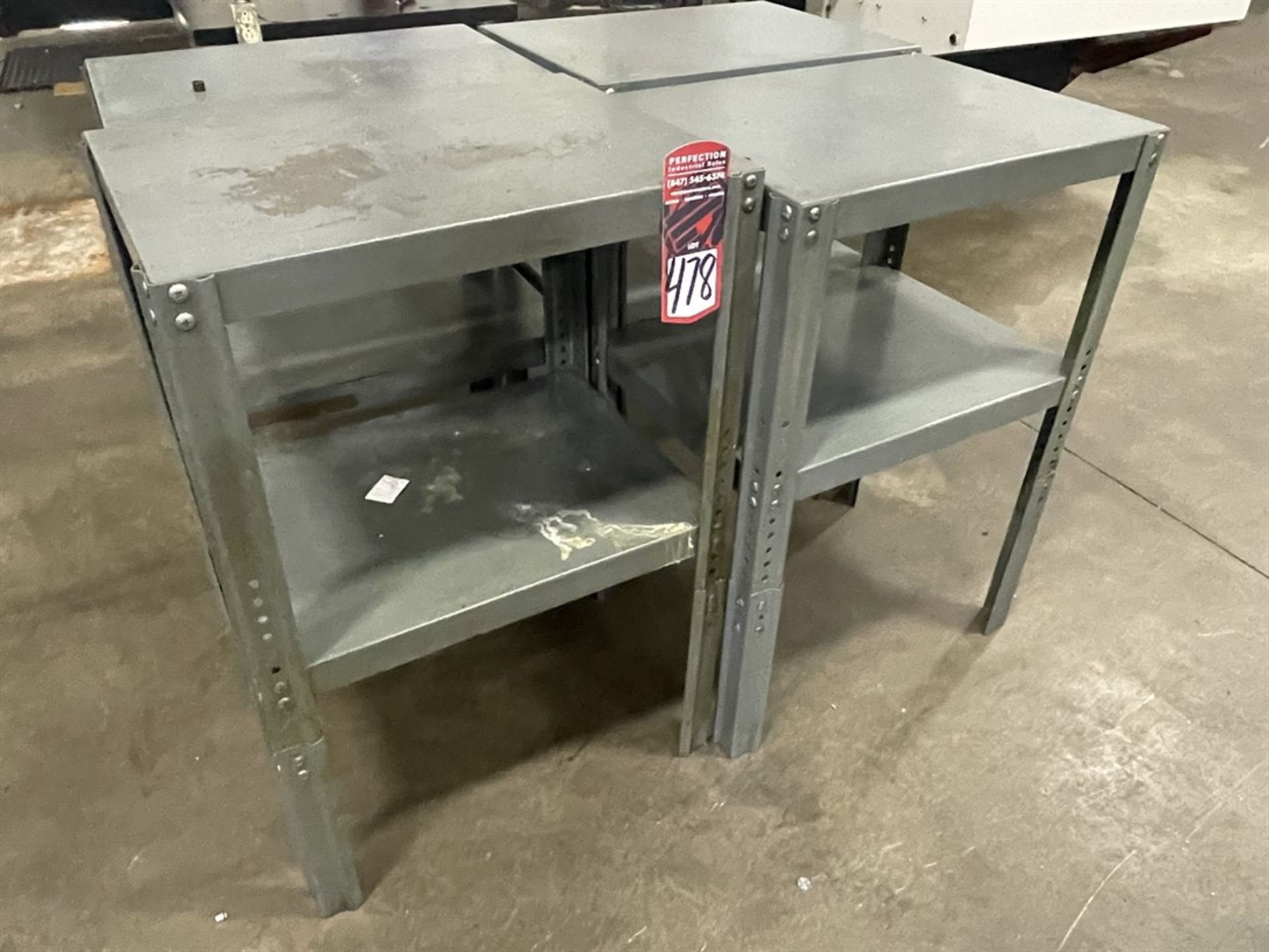 Lot of (4) Work Benches