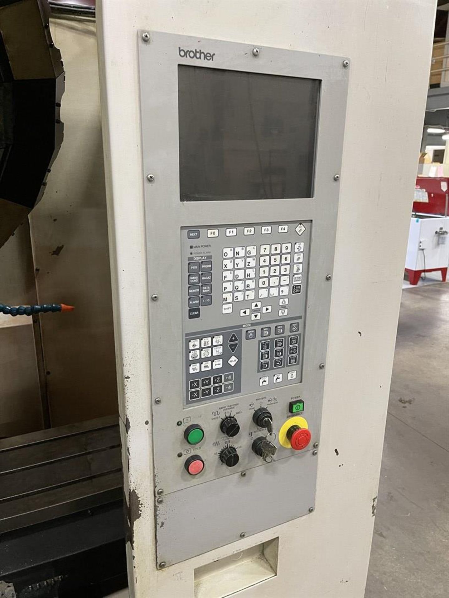 2003 BROTHER TC-S2B-O CNC Tapping Center, s/n 111344, 12.5" x 31.5" Table, 21-ATC, BT30 Taper, 27. - Image 6 of 7