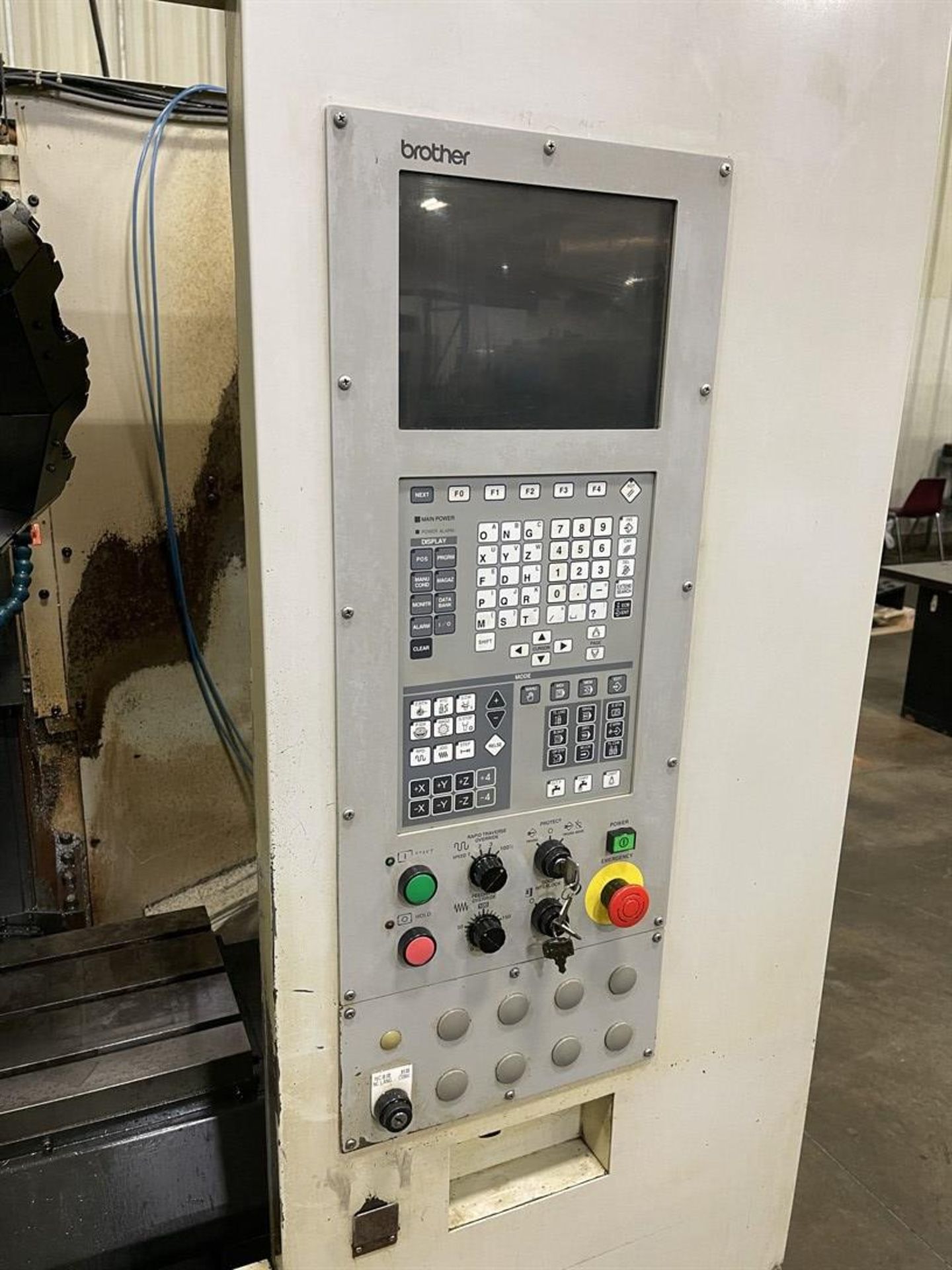 2003 BROTHER TC-S2A-O CNC Tapping Center, s/n 113894, 12.5" x 31.5" Table, 14-ATC, BT30 Spindle - Image 6 of 7