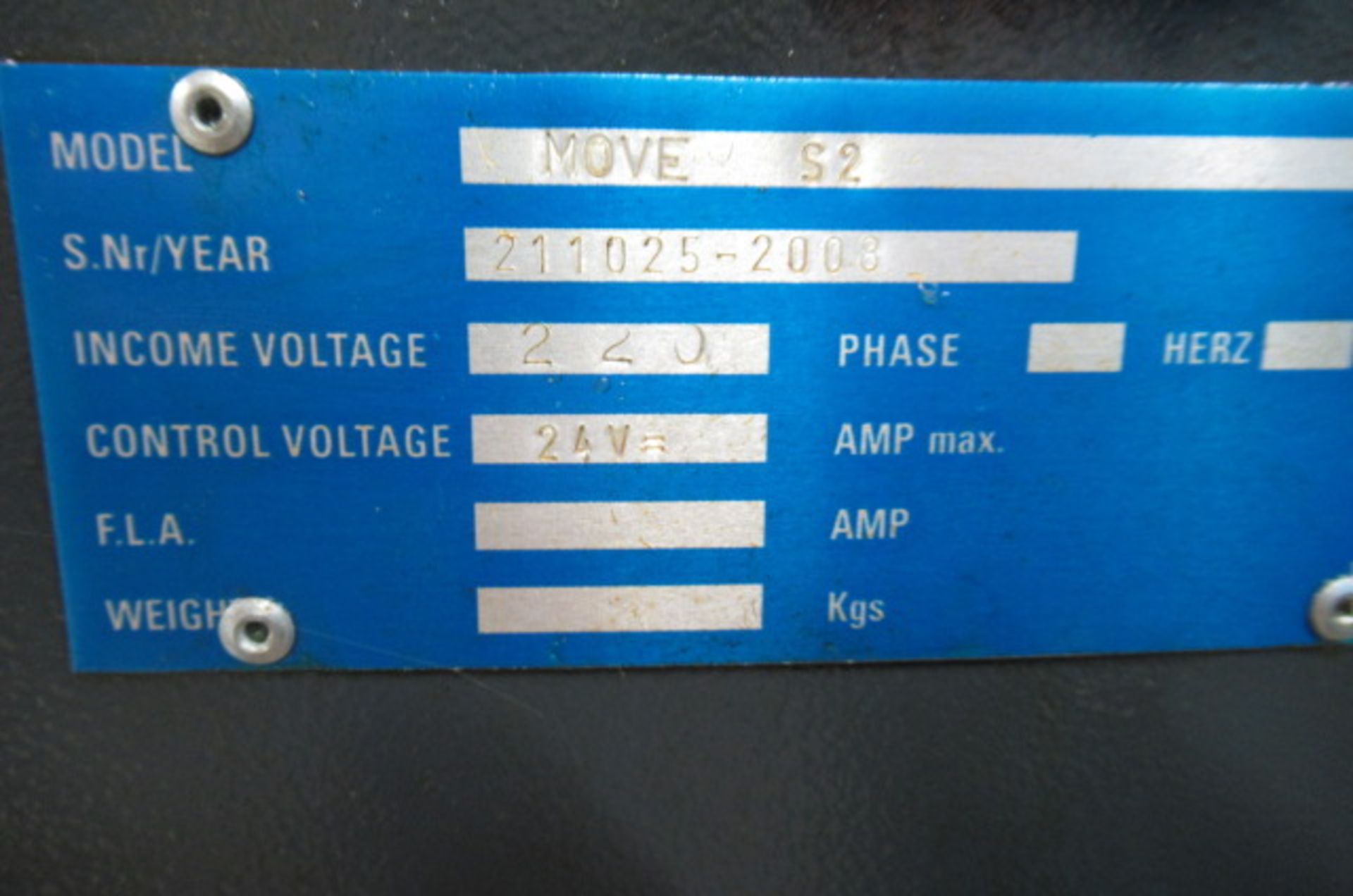 LNS Bar Feed Quick Six S2, m/n MOVE-52, s/n 211025-2008, 220V. - Image 4 of 6