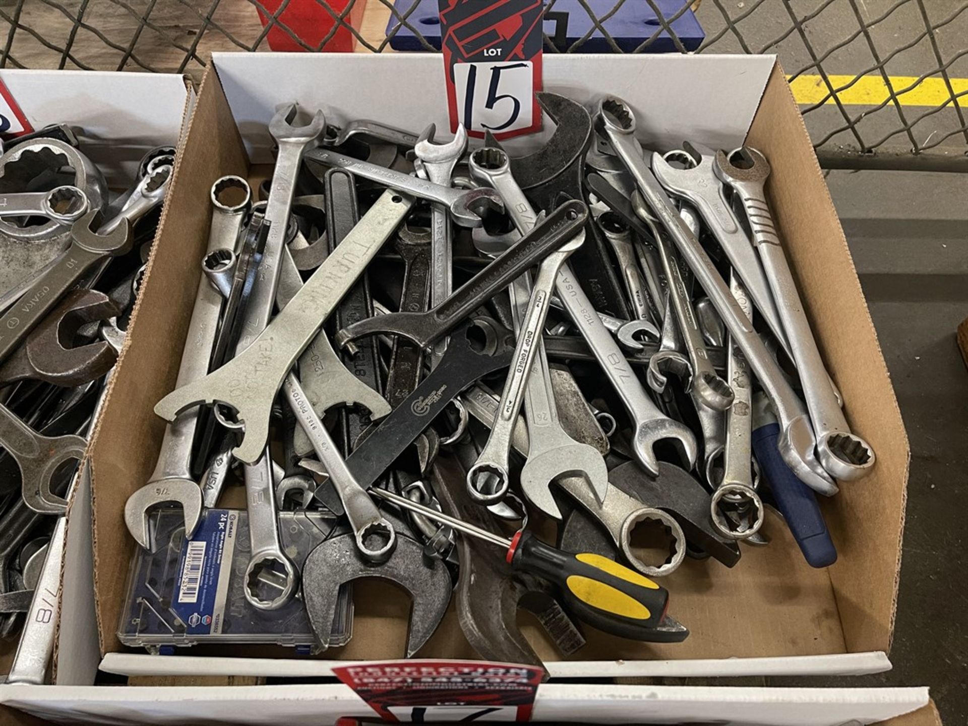 Lot of Assorted Combination and Spanner Wrenches