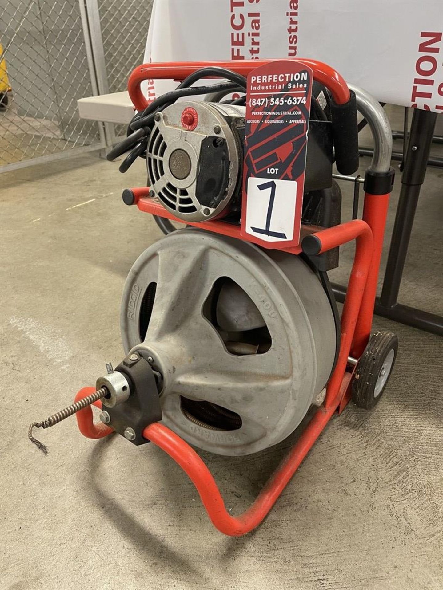 RIDGID K-400 Drum Machine