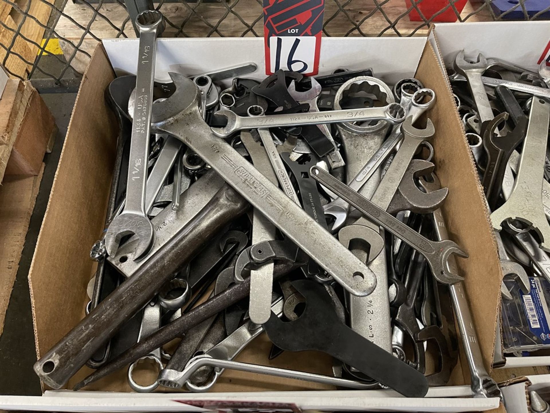 Lot of Assorted Combination and Spanner Wrenches