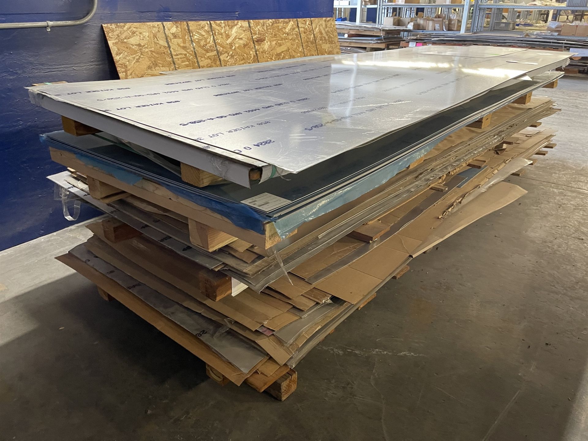 Lot Comprising Stack of Assorted 2024-0 Aluminum Bare and Clad Sheet Stock - Image 2 of 4