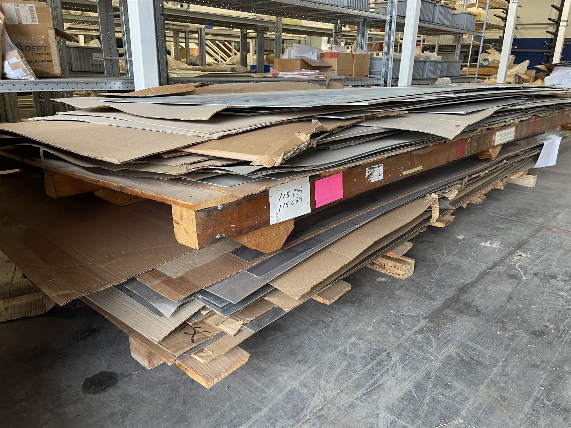 Lot Comprising Stack of Assorted Specialty Aluminum Sheet Stock, Including 2024-T81, 7475-T761, - Image 5 of 5