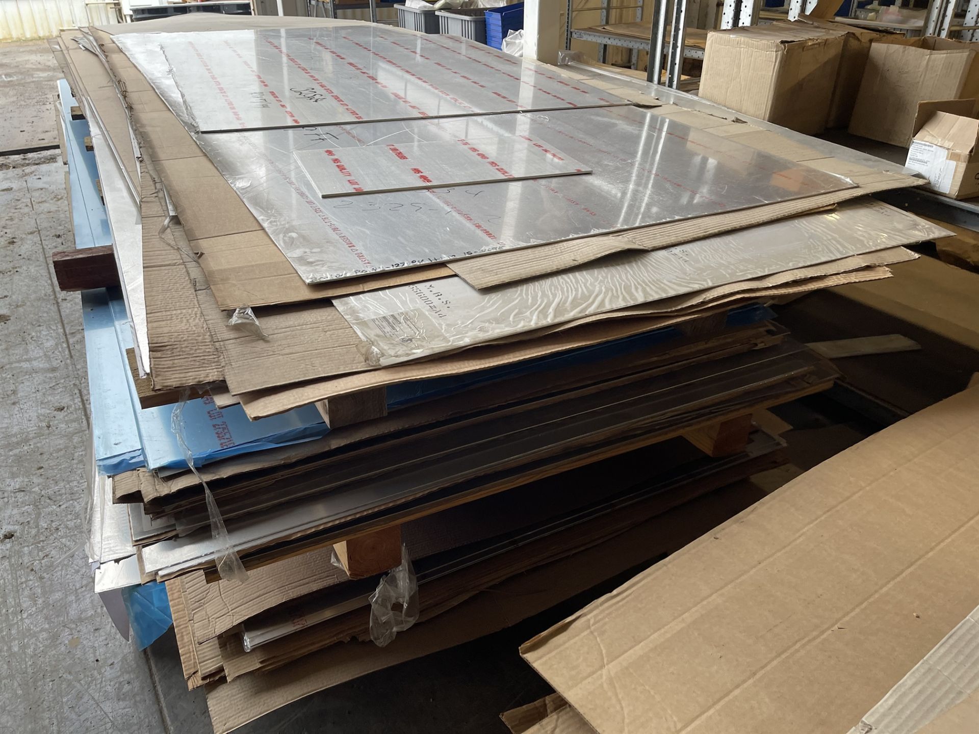 Lot Comprising Stack of Assorted 7075-T6 Aluminum Sheet Stock - Image 4 of 4