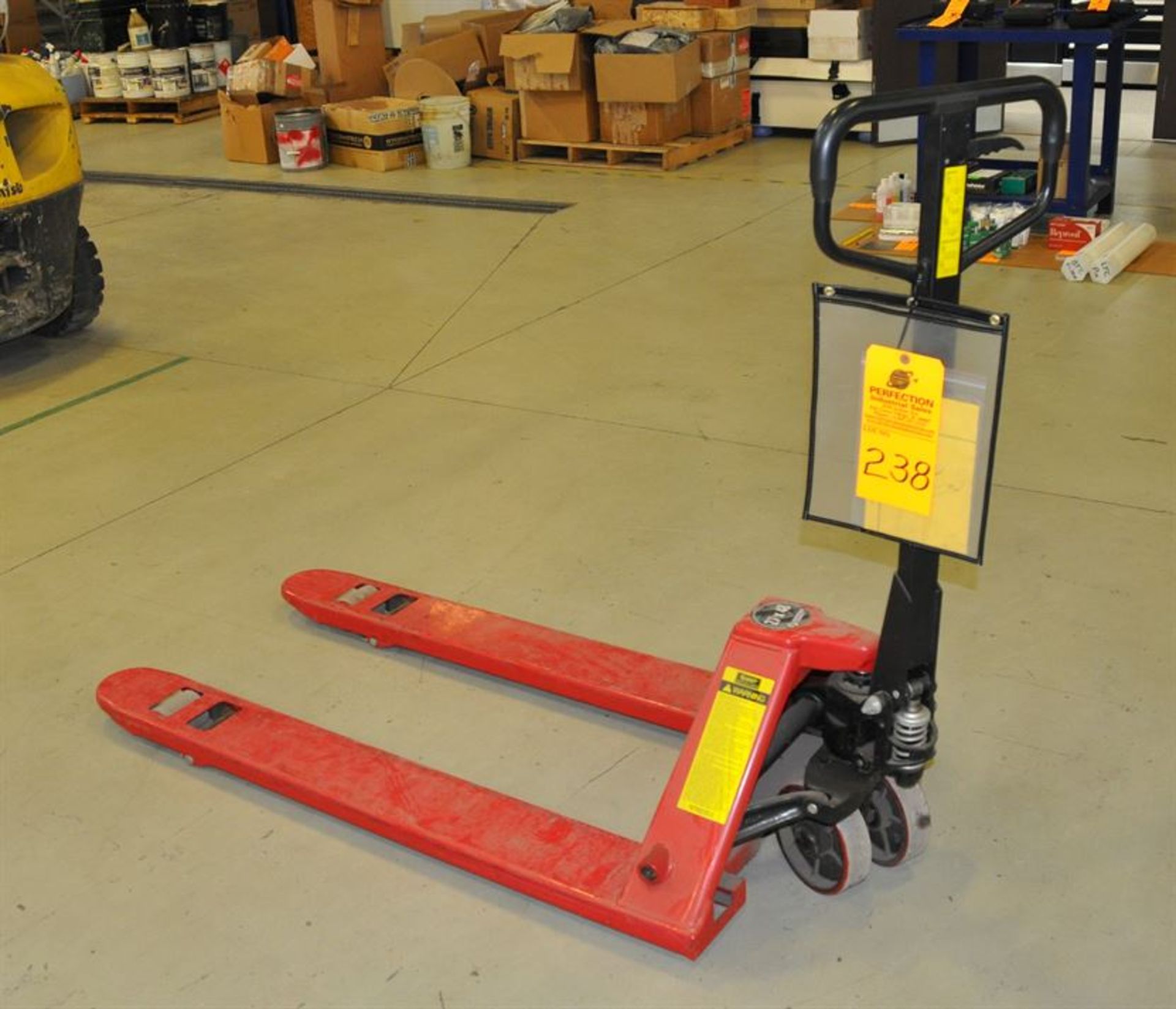 Shippers Supply Pallet Jack, 5500 lb, 27x48"