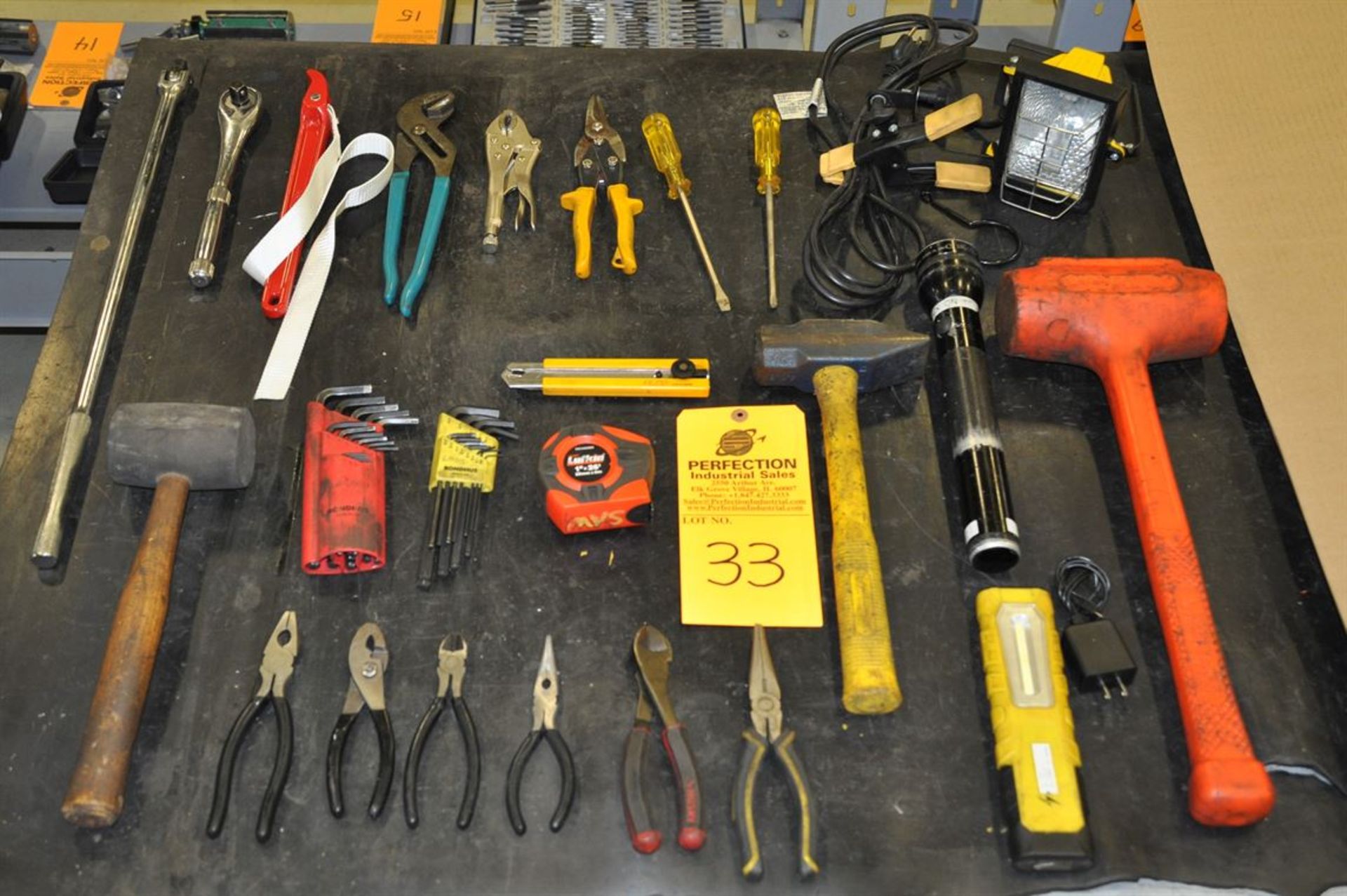 Assorted hand tools