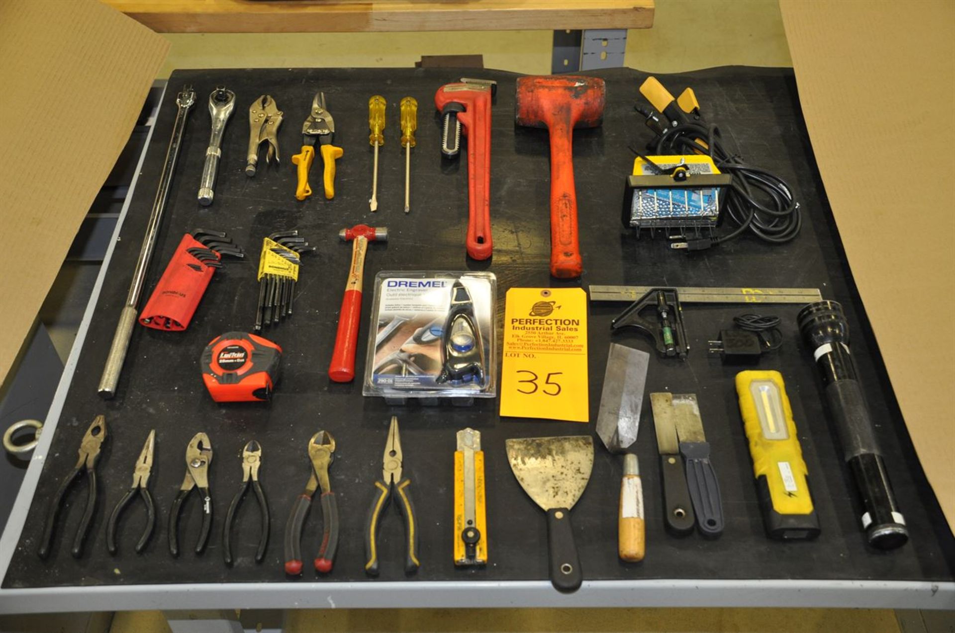 Assorted hand tools