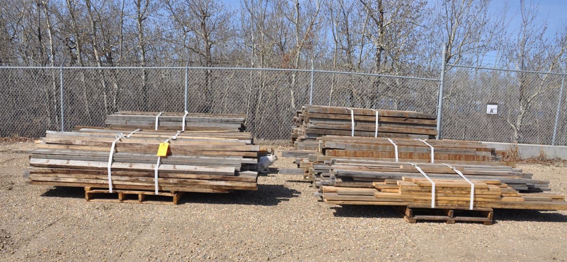 Lumber, assorted sizes and lengths