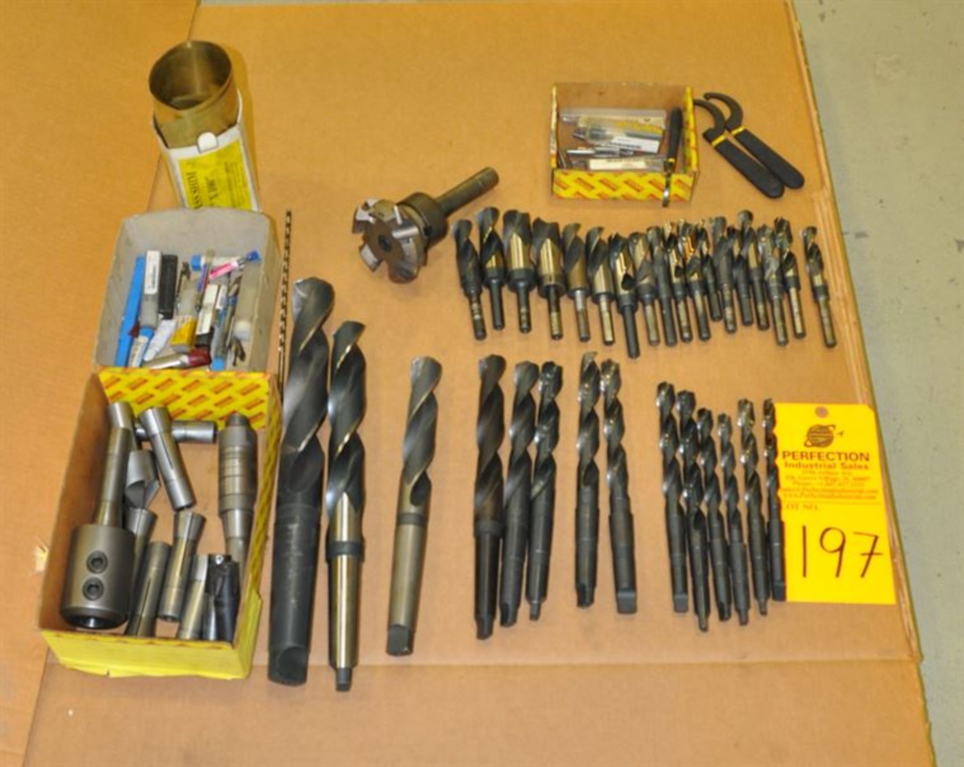 Assorted Drills and Manual Mill Tools