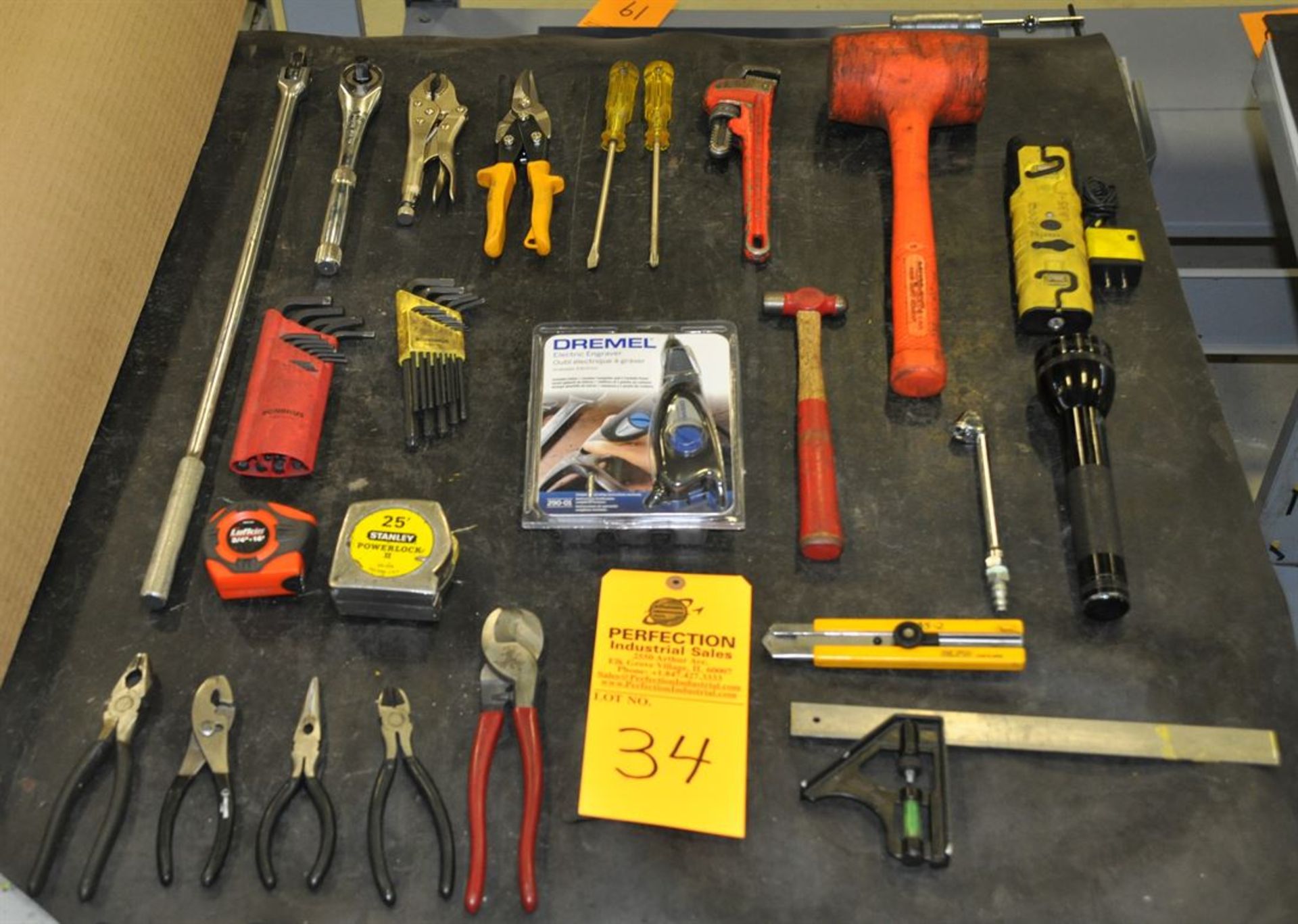 Assorted hand tools