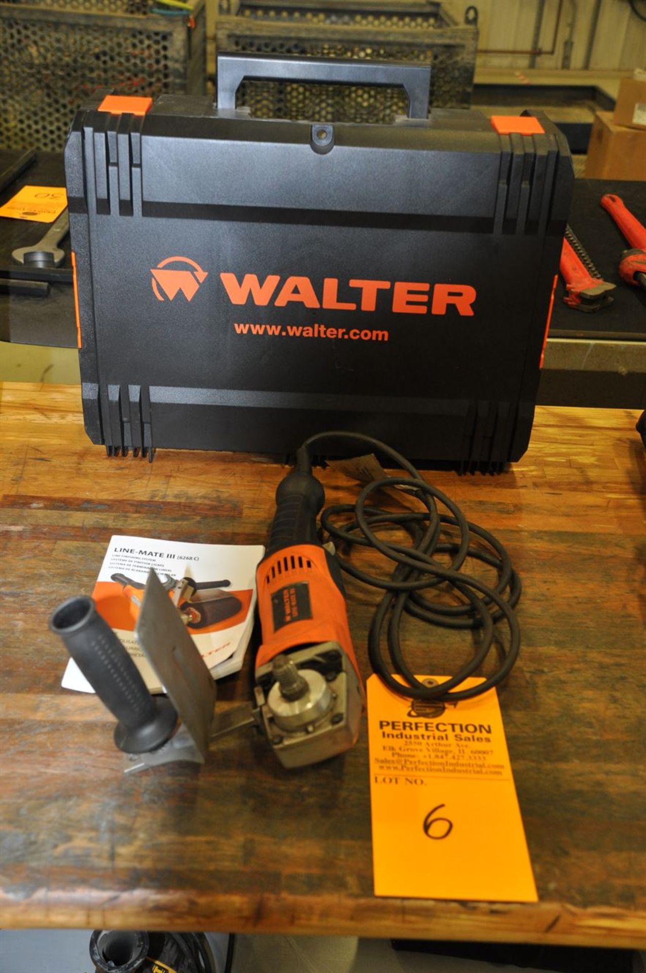 Walter Line Mate III (6268 C) Line Finishing system