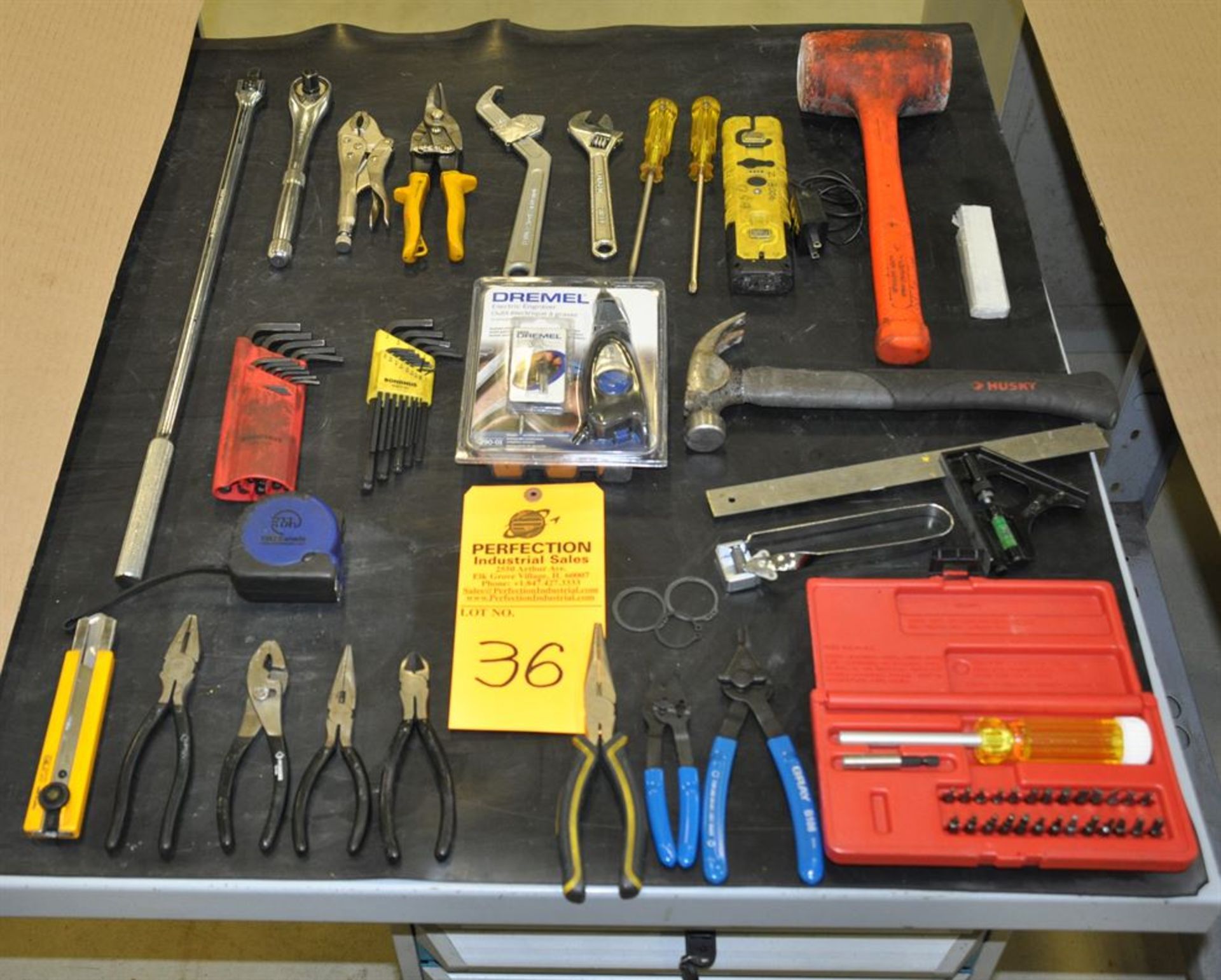 Assorted hand tools