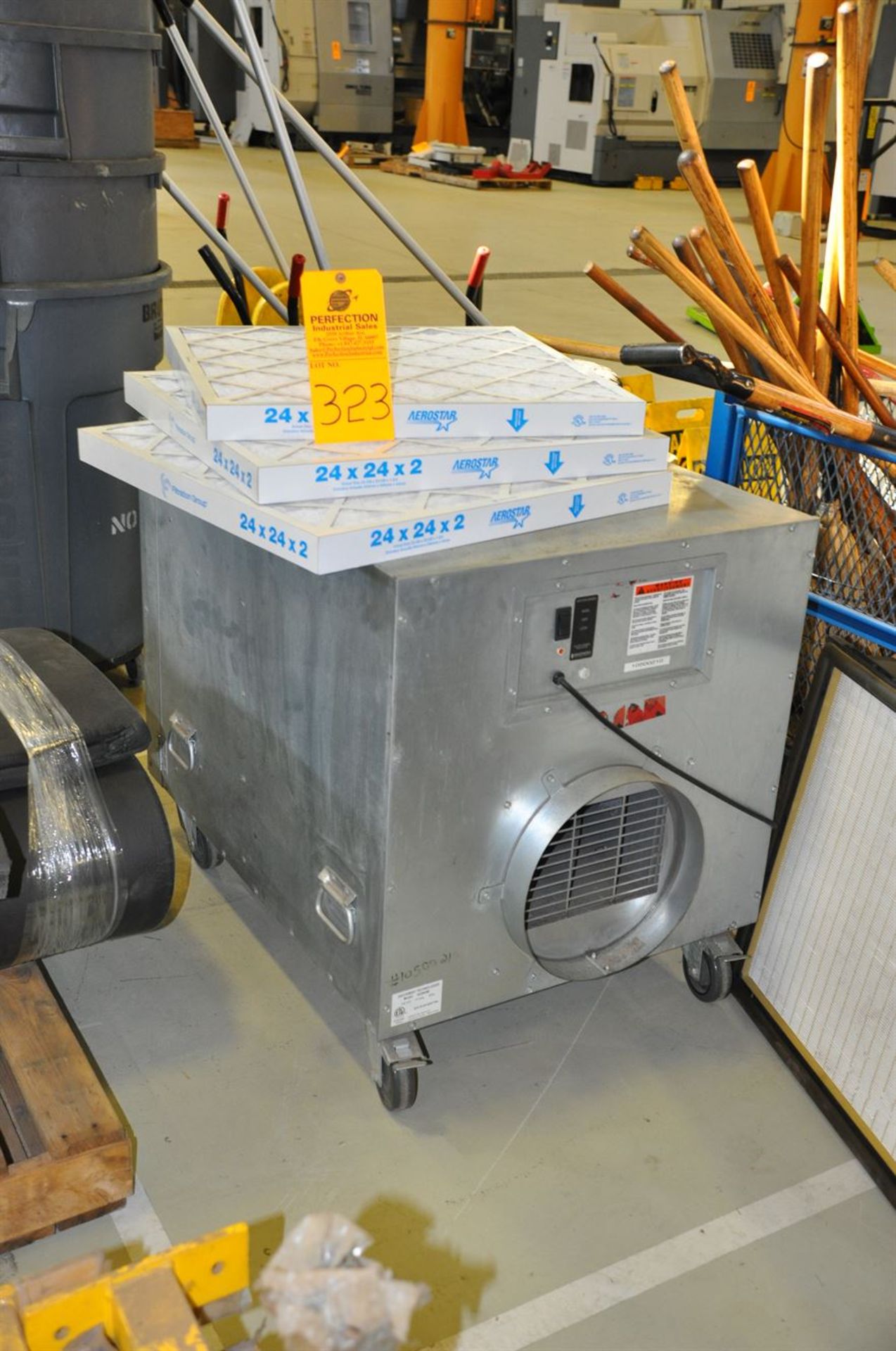 Abatement Technologies Air scrubber