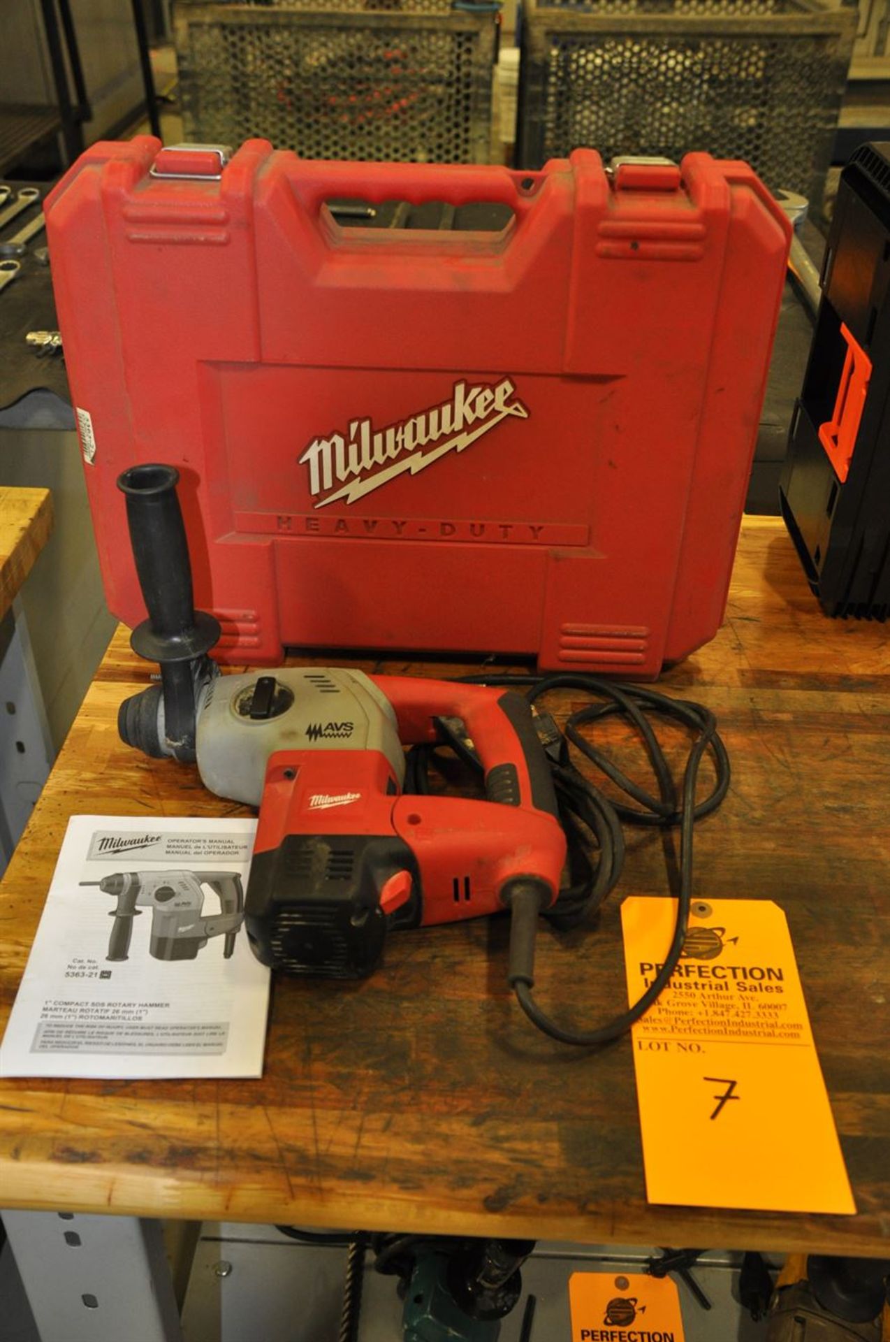 Milwaukee 1" Rotary Hammer