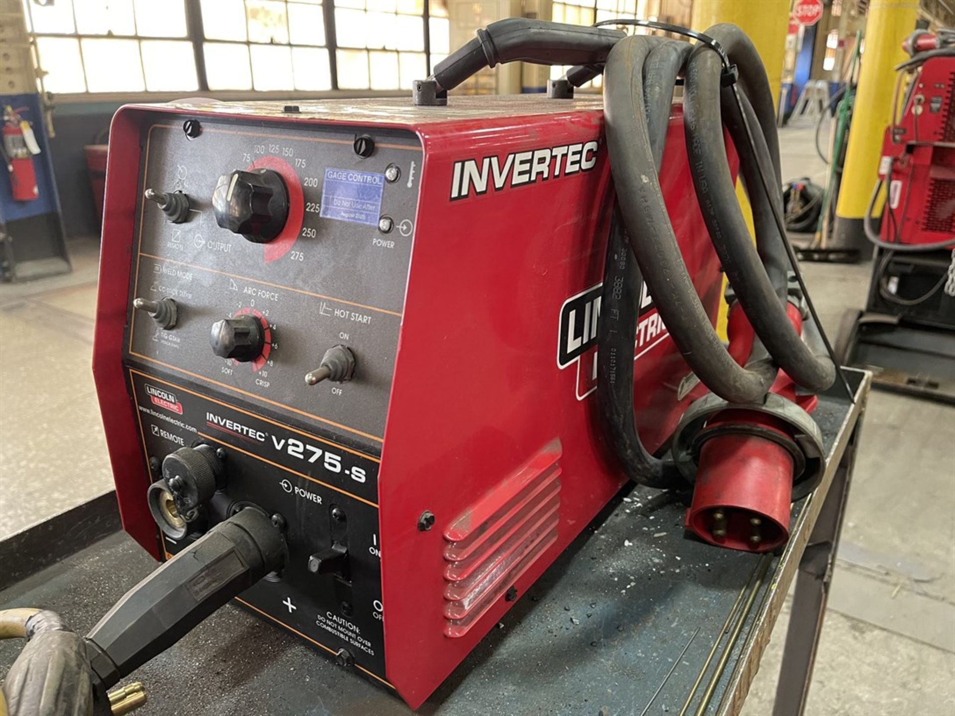 LINCOLN Invertec V275-S TIG Welder, s/n U1170308614, (H1) - Image 2 of 3