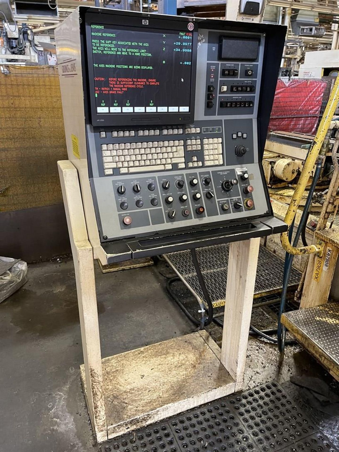 GIDDINGS & LEWIS 2200 Orion Horizontal Machining Center, s/n 592-0103, Numeripath 8000B Control, - Image 6 of 10