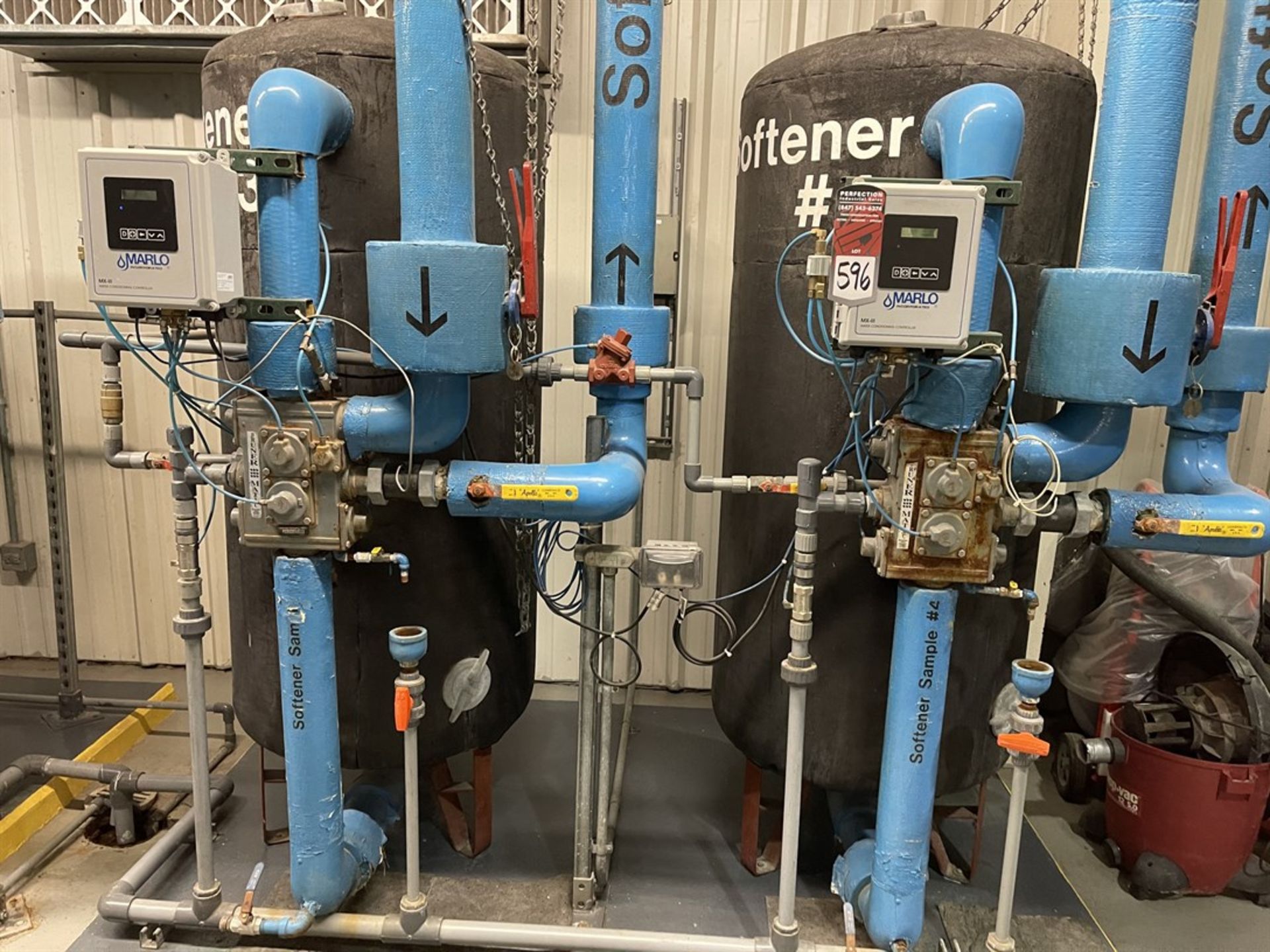 INDUSTRIAL STEAM Complete Boiler Water Treatment and Feed System Featuring Deaerator and Feed - Image 9 of 17