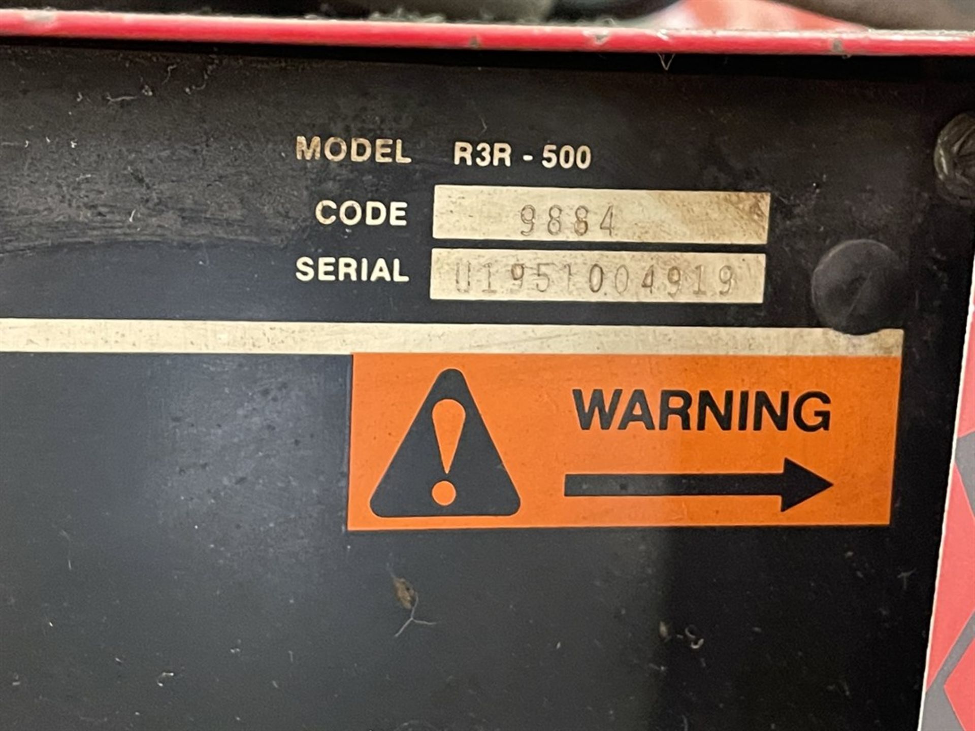 LINCOLN Idealarc R3R-500 TIG Welder w/ Multi-Process Switch, s/n U1951004919, (H1) - Image 5 of 5