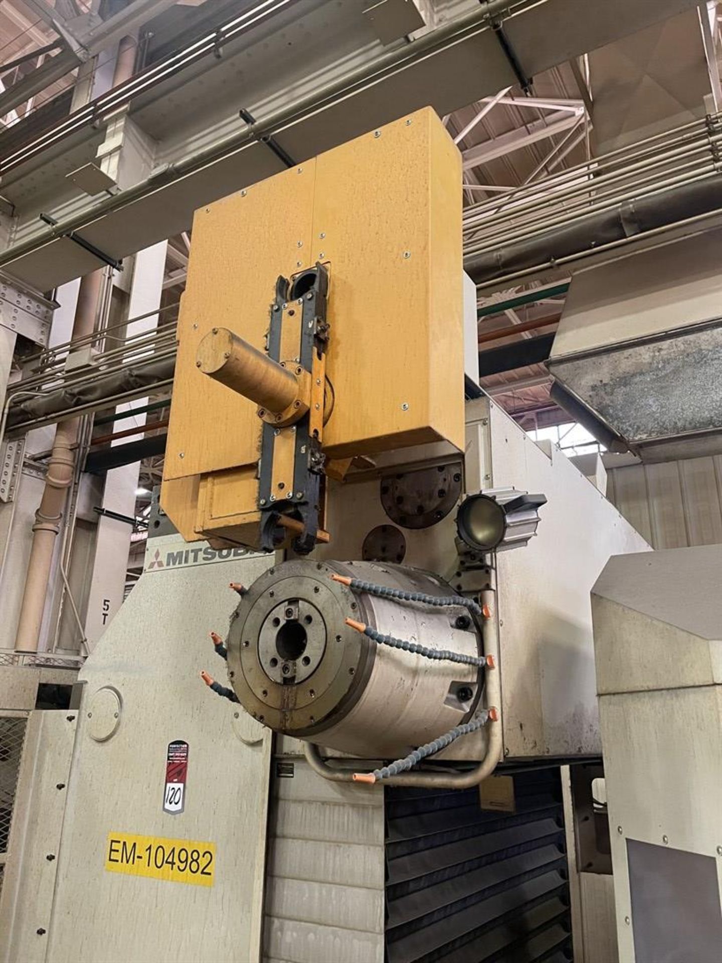 2016 MITSUBISHI MAF150S-C CNC Traveling Column Horizontal Boring Mill, s/n 3MAA026, w/ FANUC 31i- - Image 4 of 11