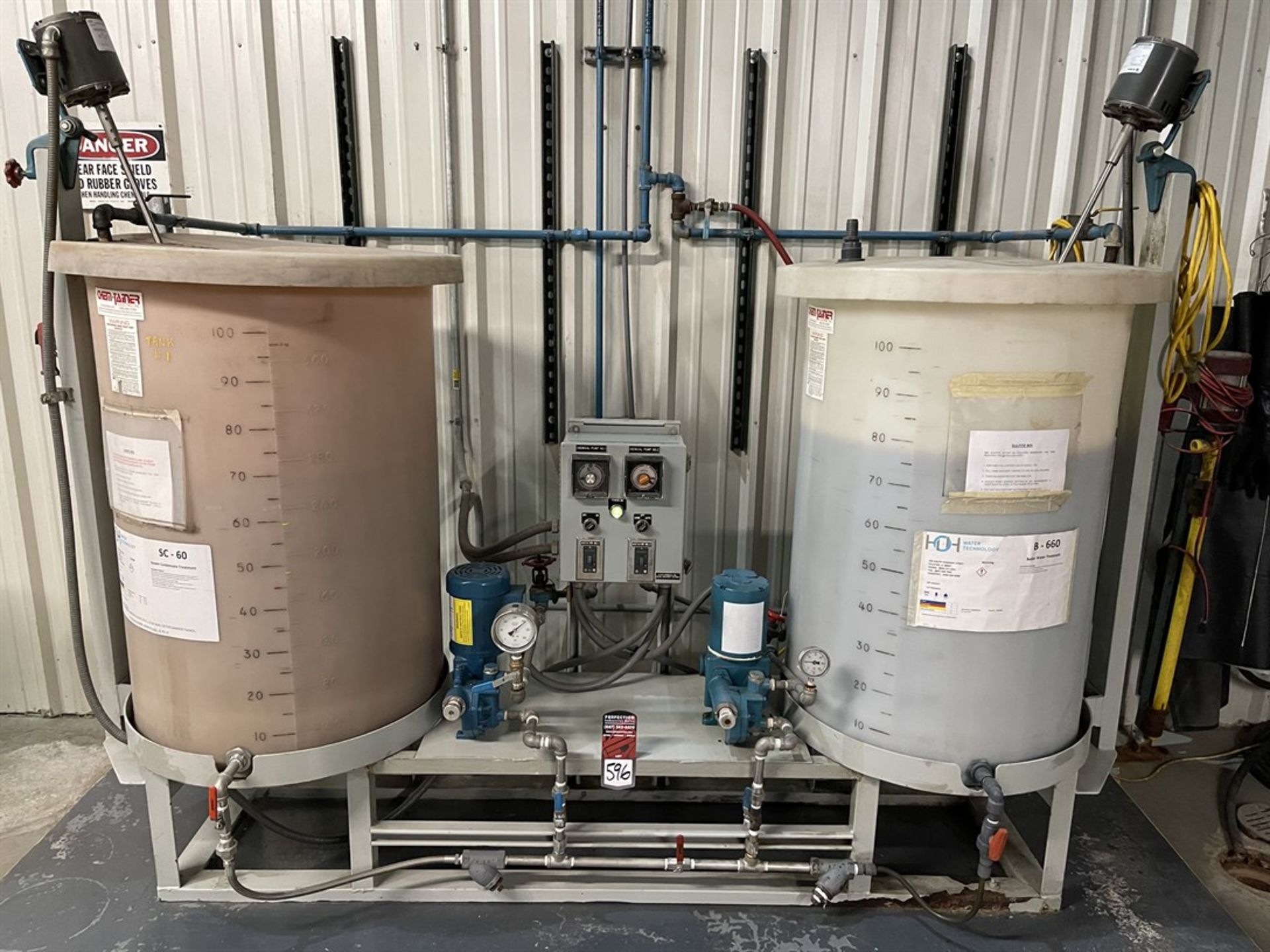 INDUSTRIAL STEAM Complete Boiler Water Treatment and Feed System Featuring Deaerator and Feed - Image 14 of 17