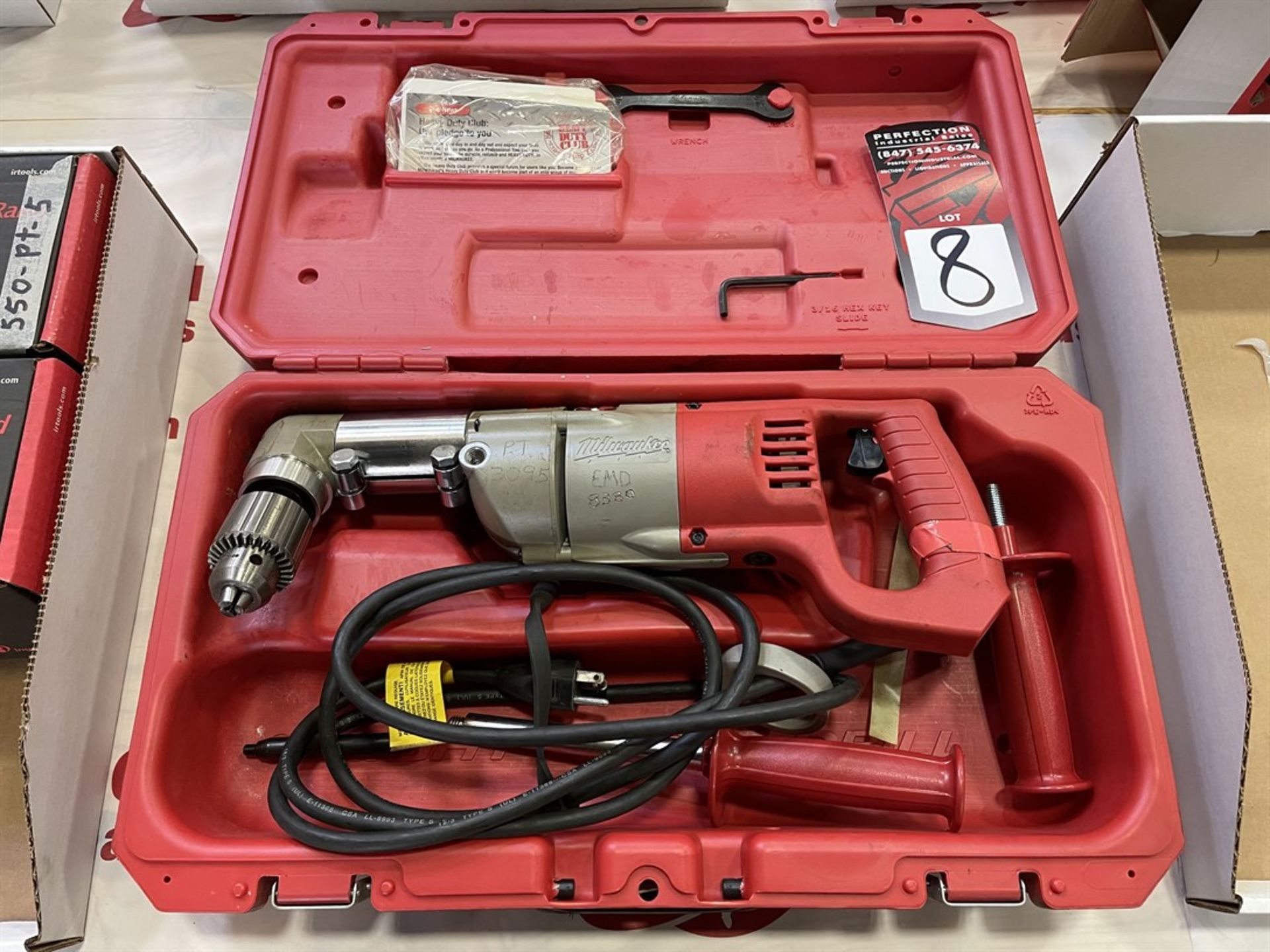 MILWAUKEE 1107-1 1/2" Right Angle Electric Drill