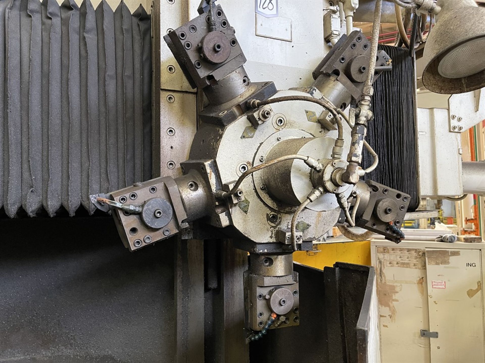 GIDDINGS & LEWIS 60" Vertical Turret Lathe, s/n 543-43-77, w/ NUMERIPATH Series A Control, 60" Table - Image 4 of 7