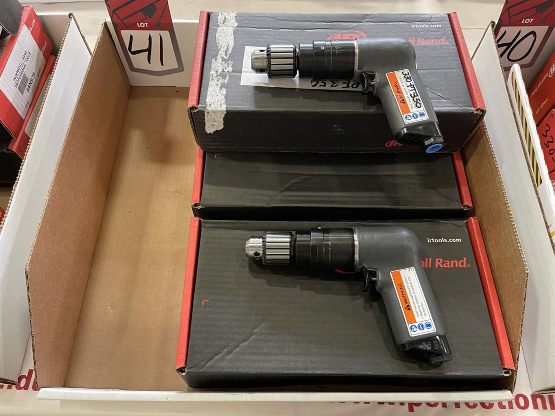 Lot Comprising (3) NEW INGEROLL RAND 7AQST8 Pneumatic Drills