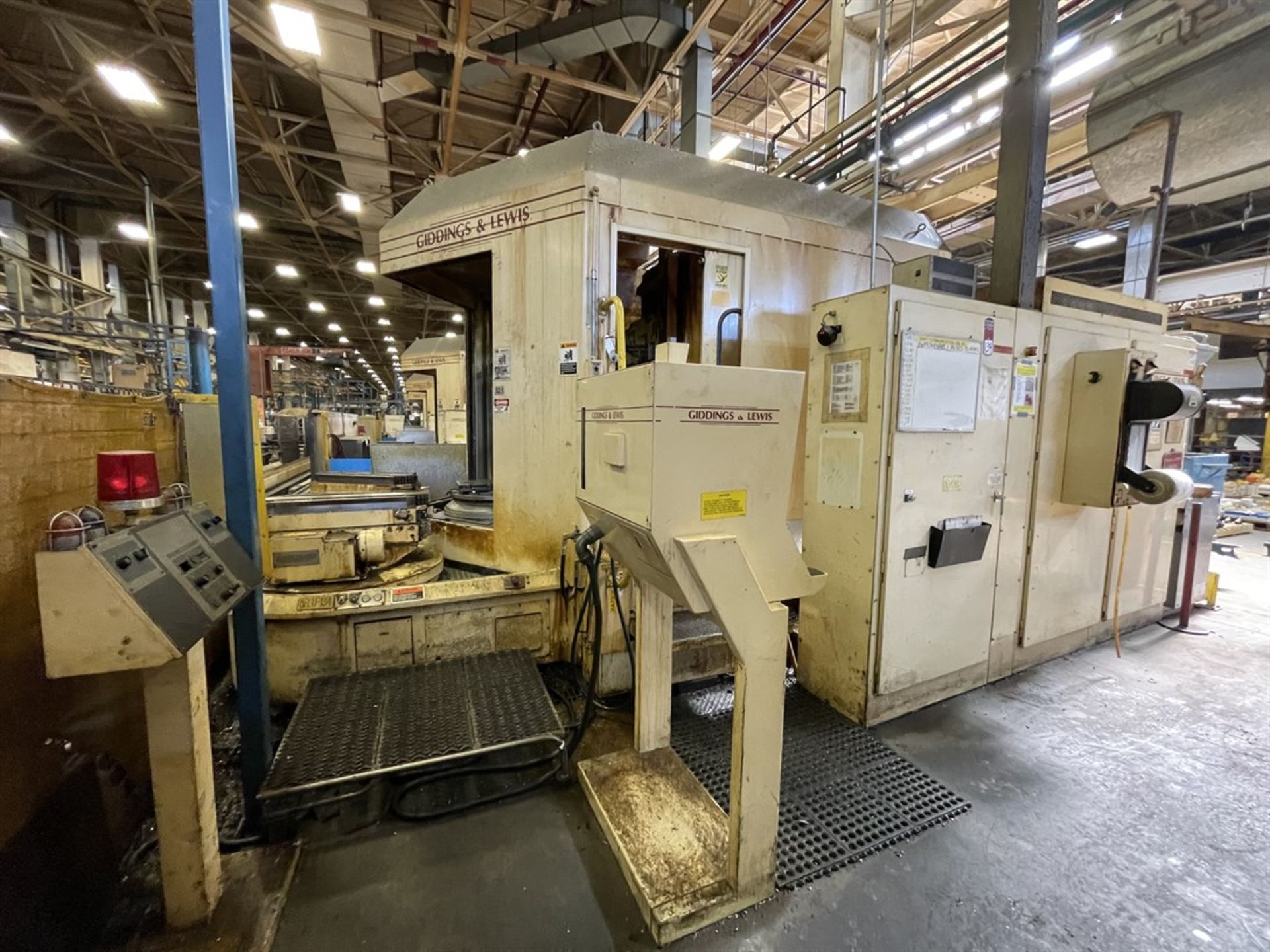 GIDDINGS & LEWIS 2200 Orion Horizontal Machining Center, s/n 592-0103, Numeripath 8000B Control,