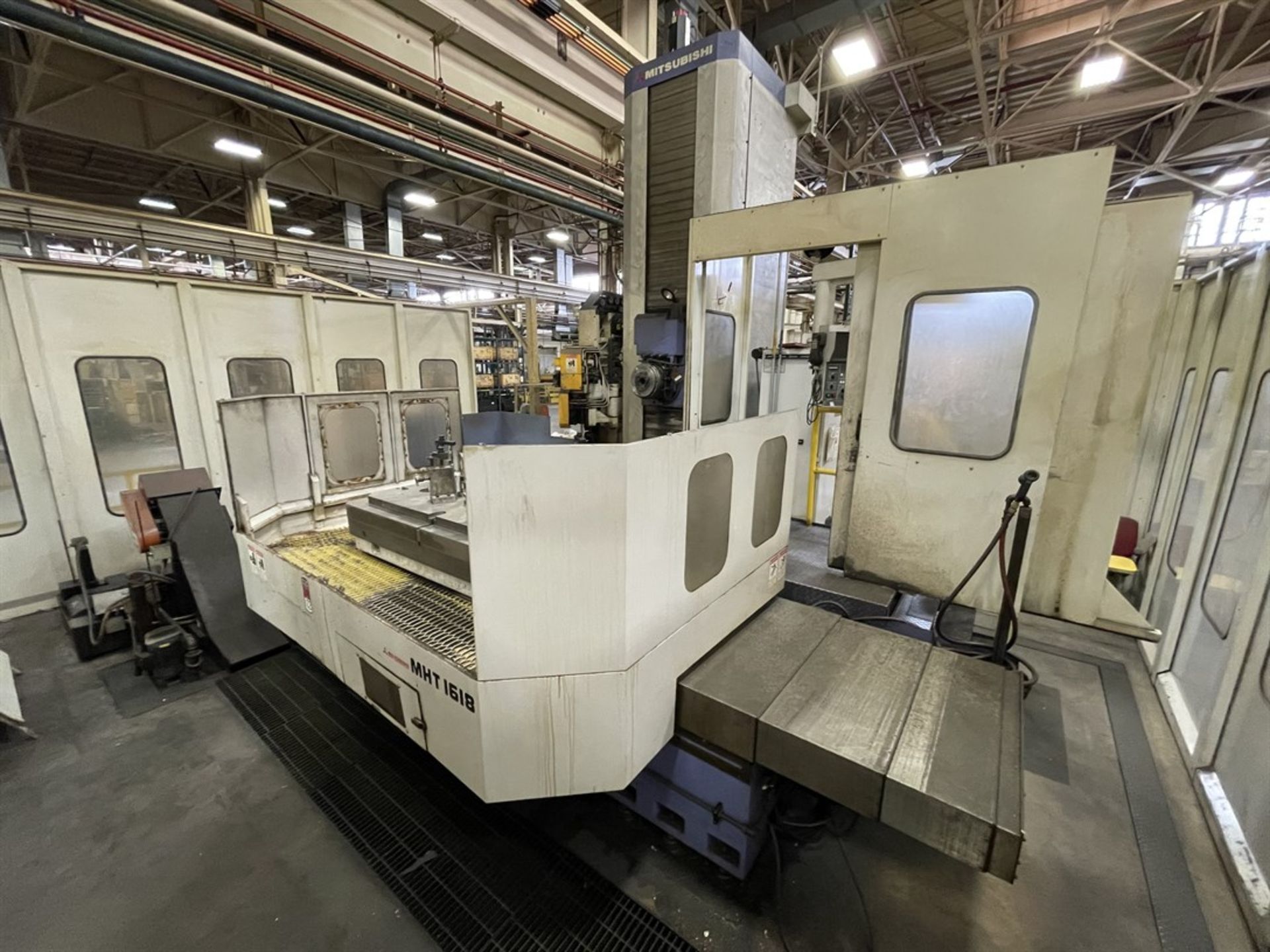 2009 MITSUBISHI MHT1618 CNC 5 Axis Table Type Horizontal Boring Mill, s/n 3B32124, w/ FANUC 18i-MB - Image 3 of 18