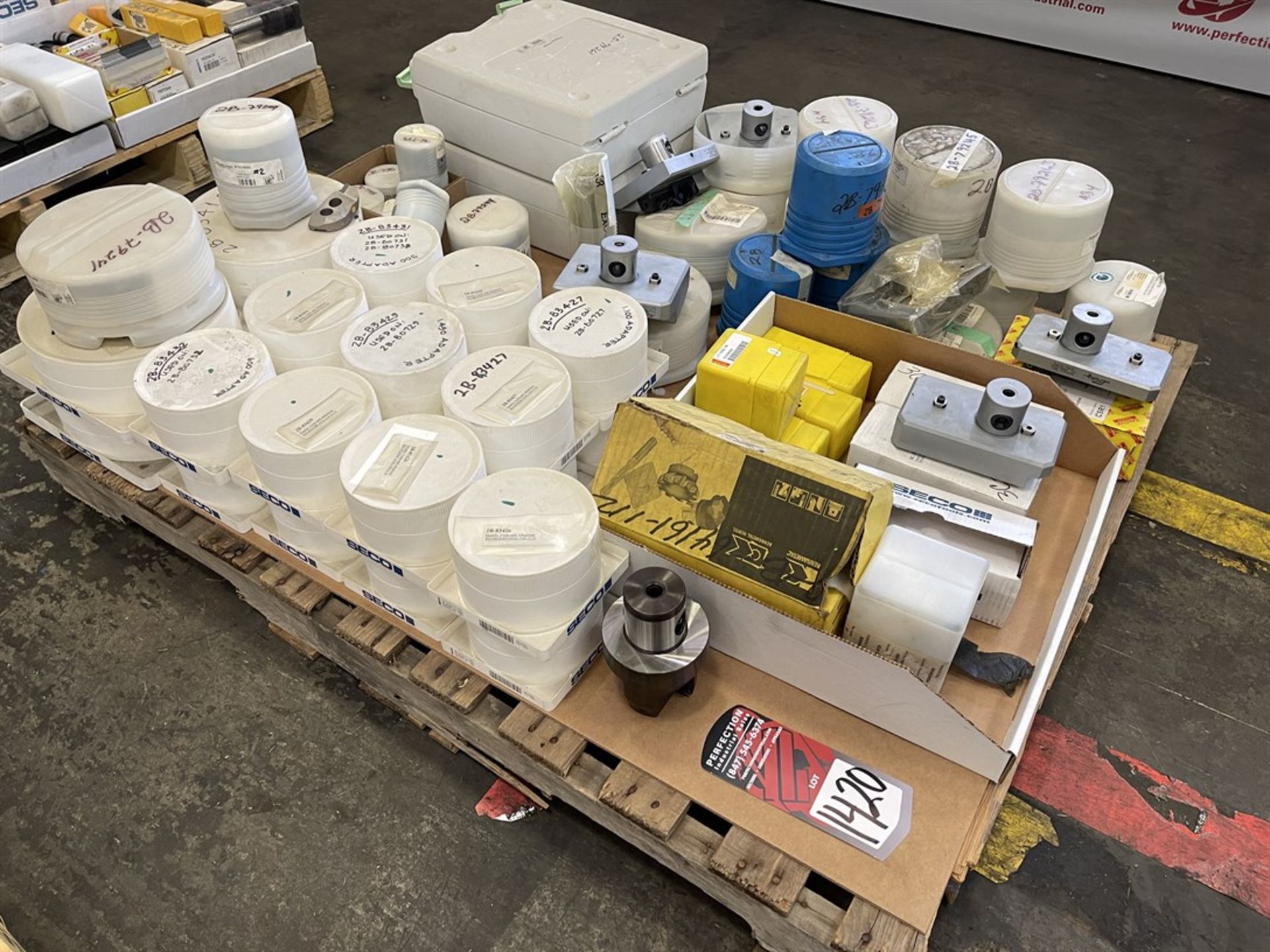 Lot of Assorted Seco, Sandvik and Kennametal Tooling - Image 2 of 2