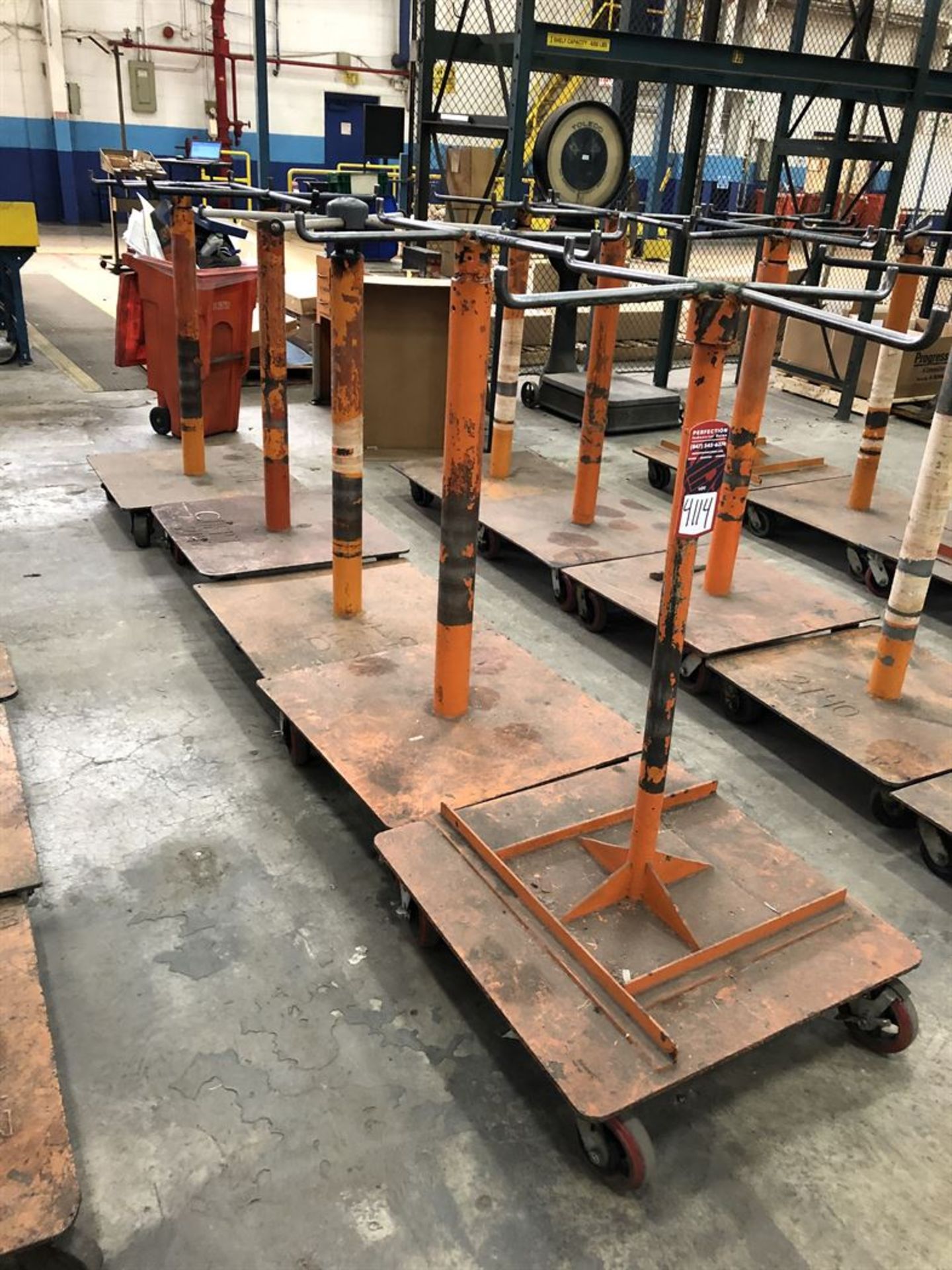 Lot Comprising (5) Cable Hanger Carts, (9B)