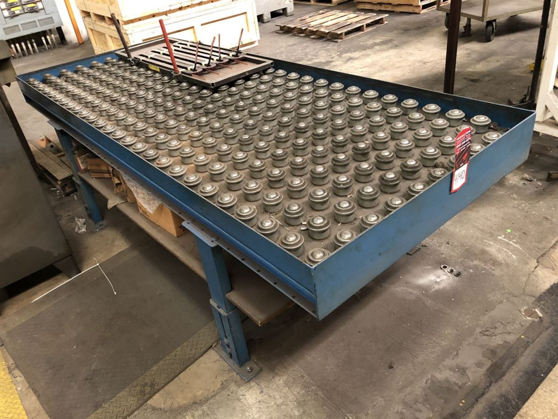 105x42x53" Steel Ball Conveyor, (9B)
