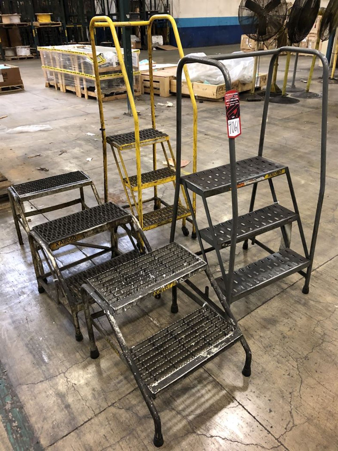 Lot Comprising (5) Assorted Step Ladders, (23O)