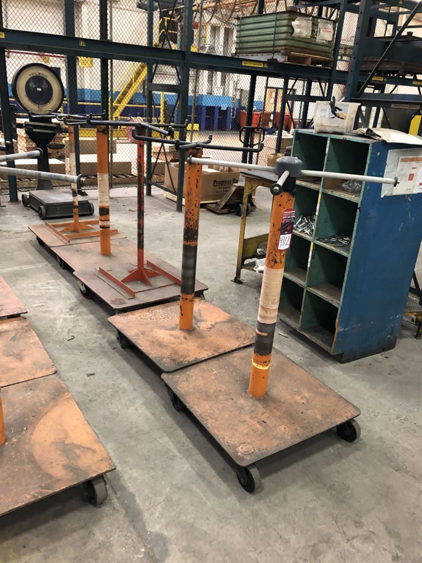 Lot Comprising (5) Cable Hanger Carts, (9B)