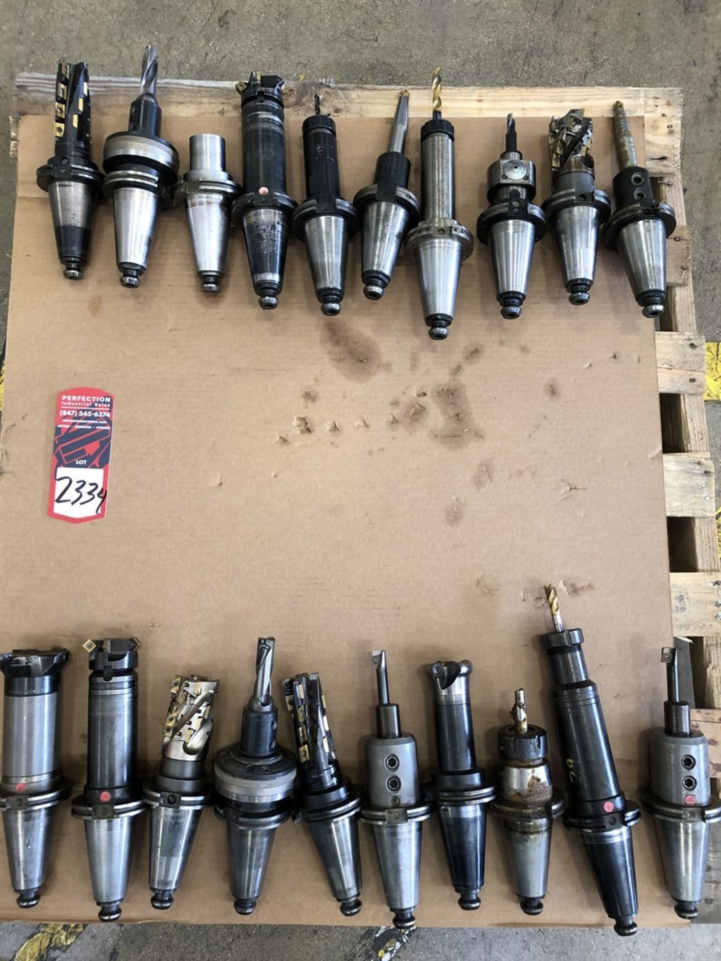 Lot Comprising (20) Assorted CAT 50 Tool Holders, (25E)