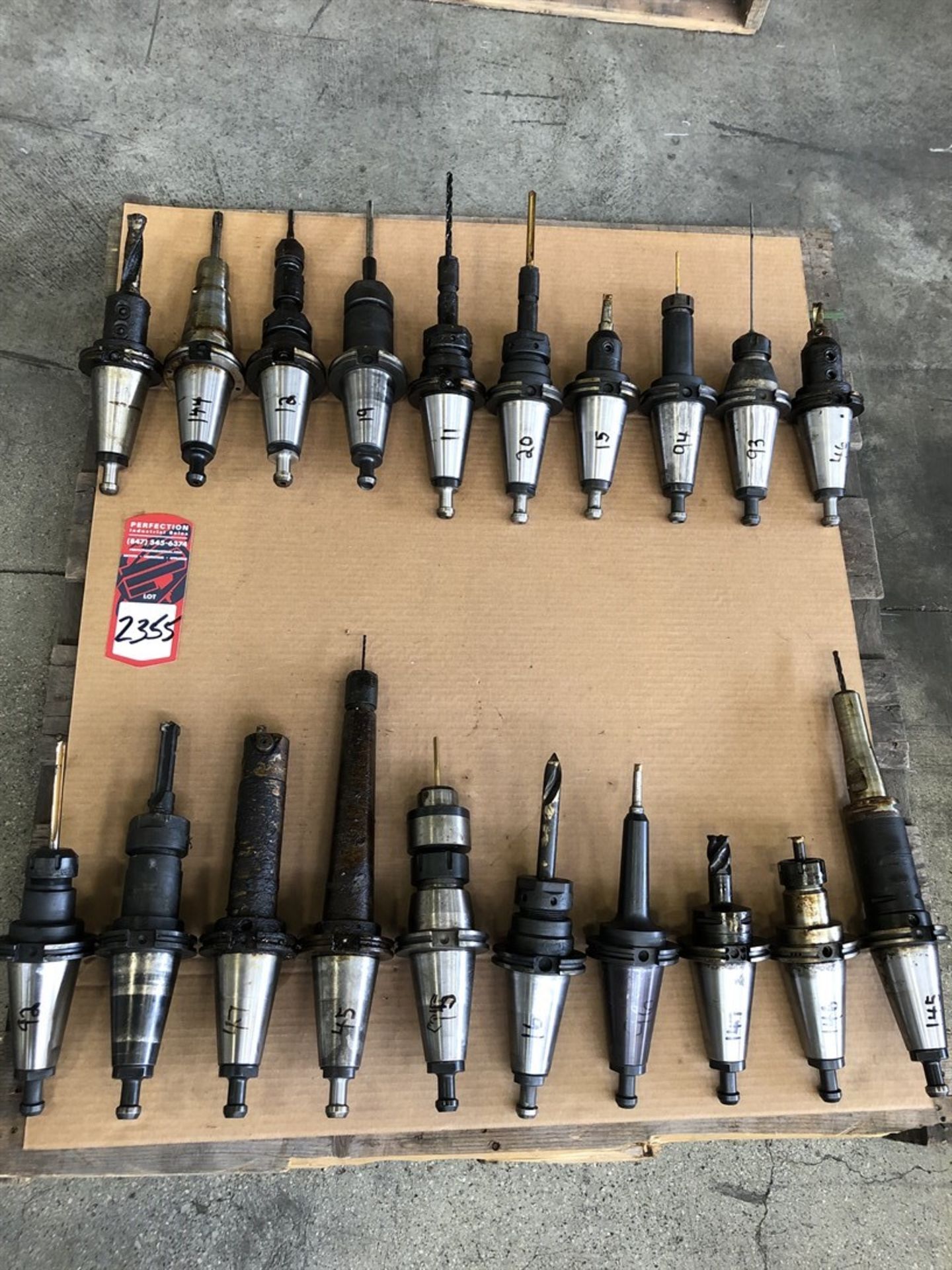 Lot Comprising (20) Assorted CAT 50 Tool Holders, (25E)