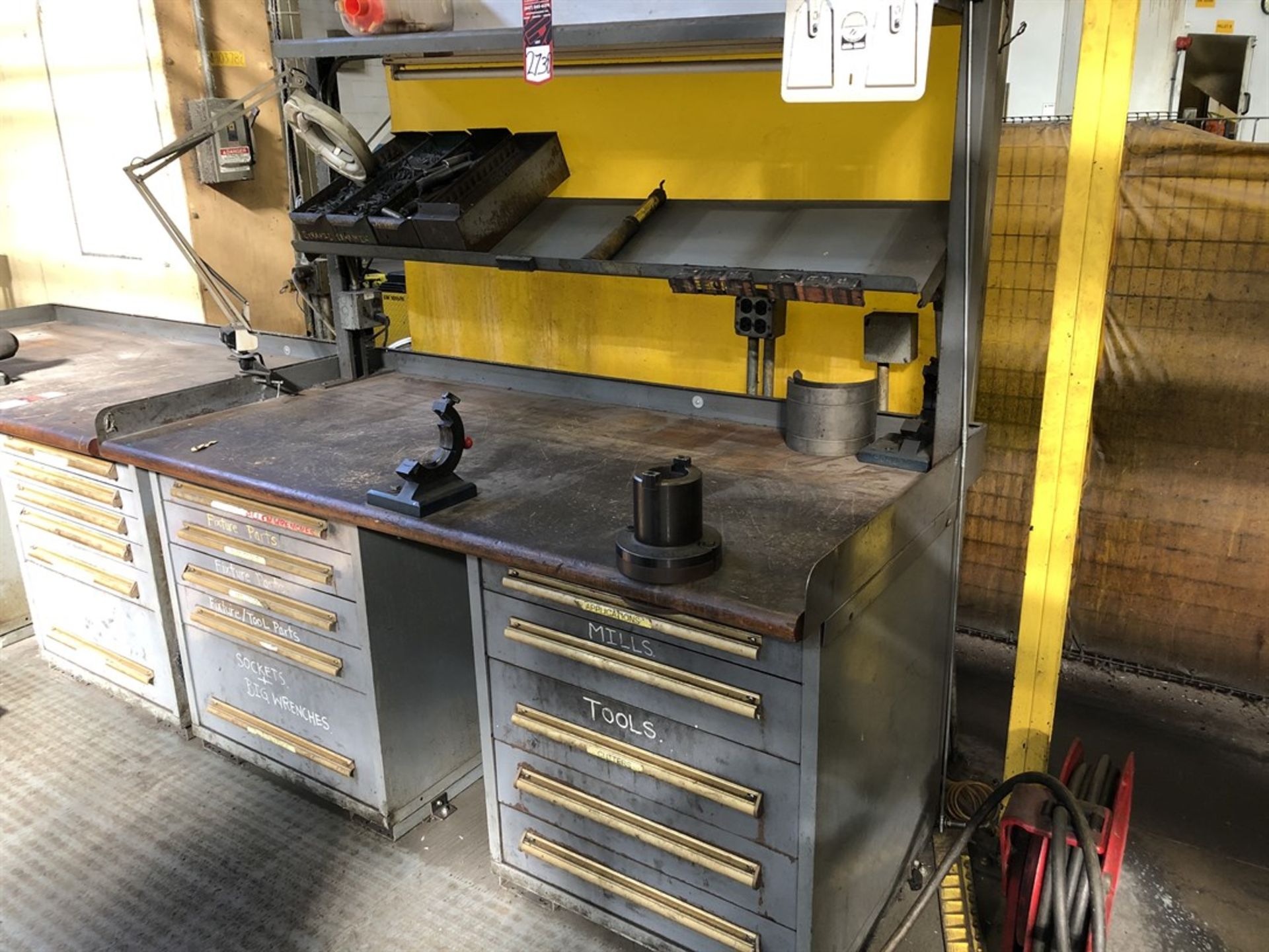 36x72" Workbench, w/ Ball Bearing Drawers, (23C)