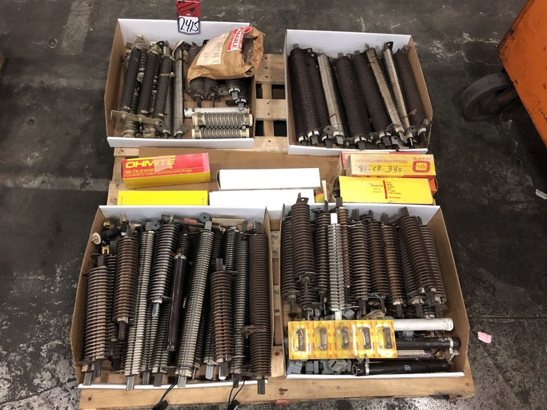 Lot Comprising Hubbell Resisters, (21J)