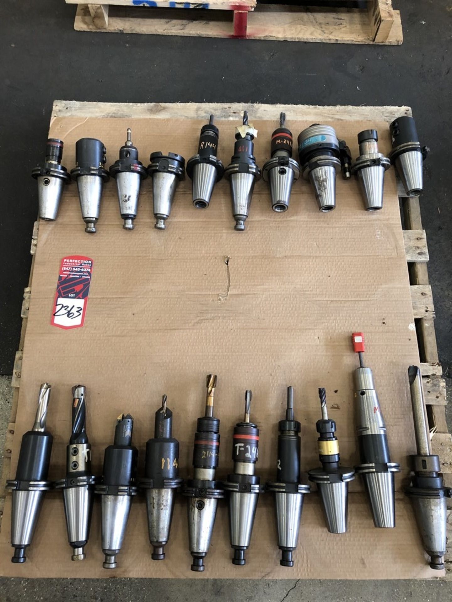 Lot Comprising (20) Assorted CAT 50 Tool Holders, (25E)