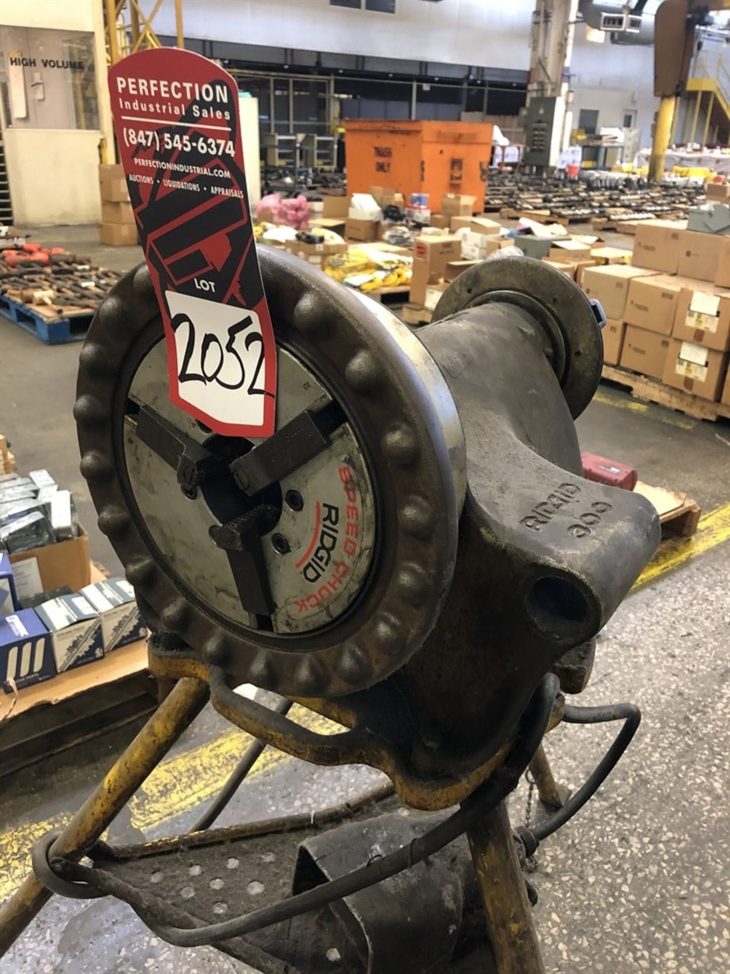 Rigid 300 Pipe Threader, w/ Speed Chuck, Single Phase, s/n 7586027, (25F) - Image 2 of 4