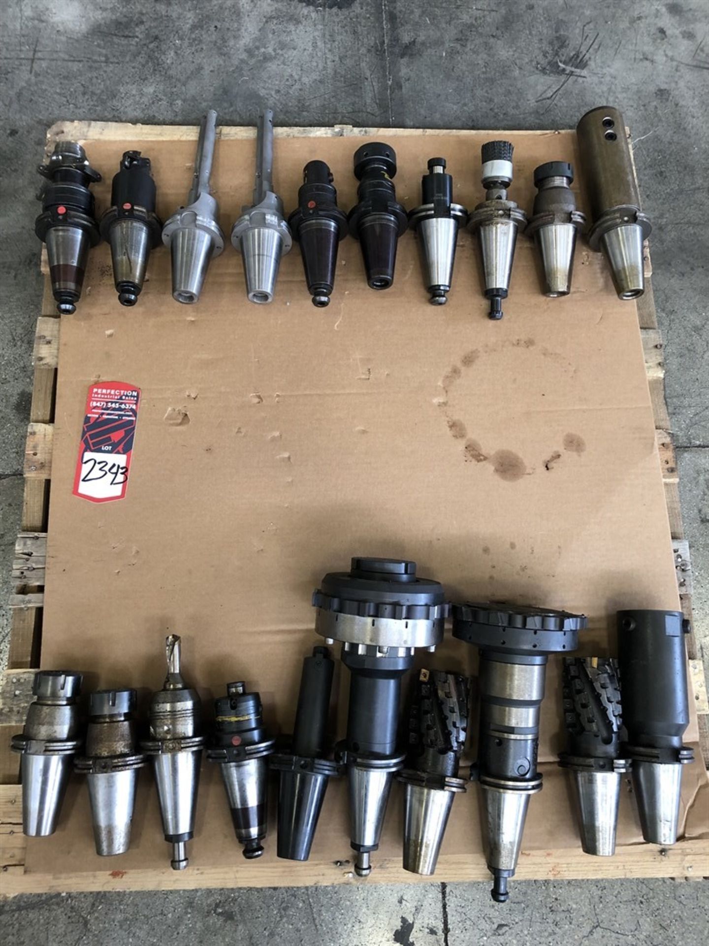 Lot Comprising (20) Assorted CAT 50 Tool Holders, (25E)