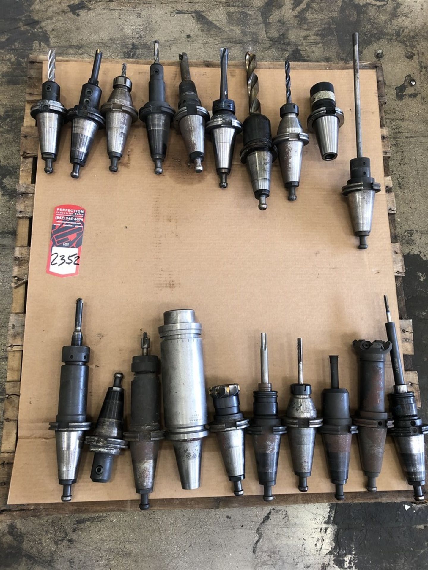 Lot Comprising (20) Assorted CAT 50 Tool Holders, (25E)