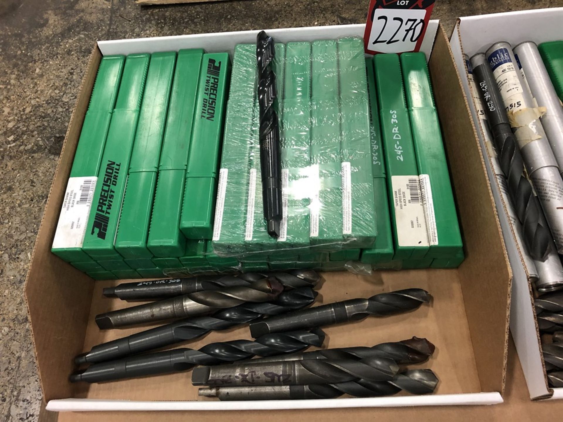 Lot Comprising Assorted Tapered Twist Drills, (21H)