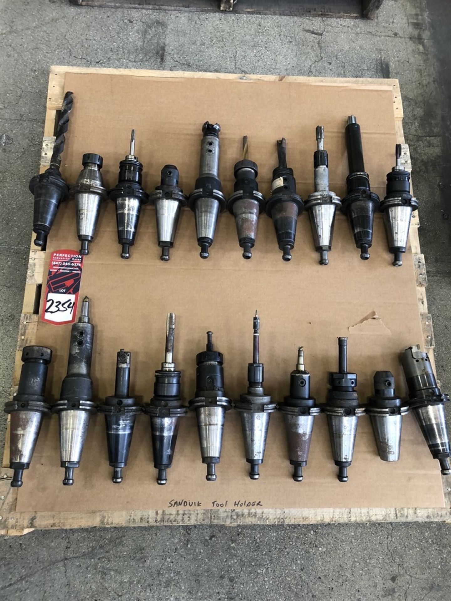 Lot Comprising (20) Assorted CAT 50 Tool Holders, (25E)