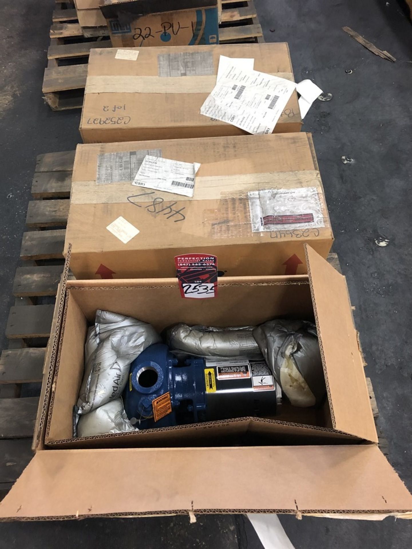 Lot Comprising (3) Gorman-Rupp 81 1/2D3-E.50 3P Motor Pumps, (17Q)