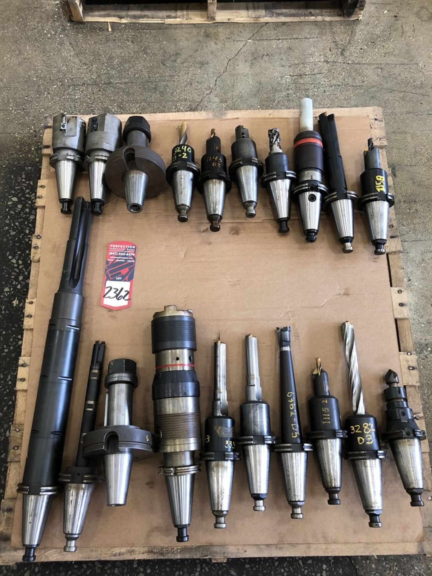 Lot Comprising (20) Assorted CAT 50 Tool Holders, (25E)