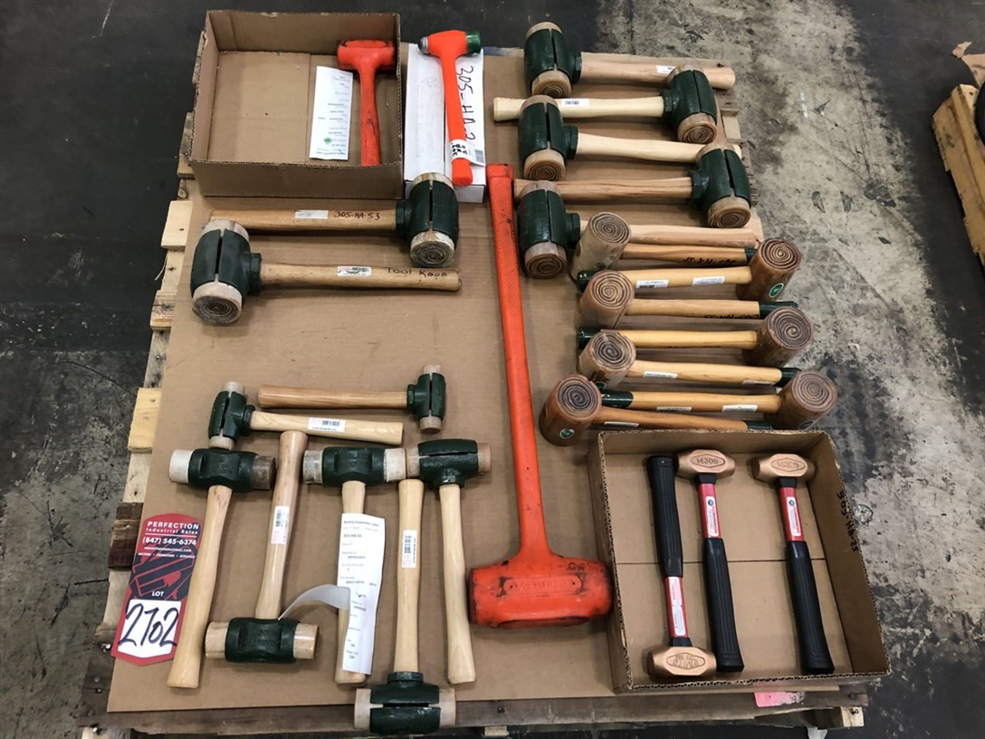 Lot Comprising Assorted Mallets and Dead Blows, (23F)