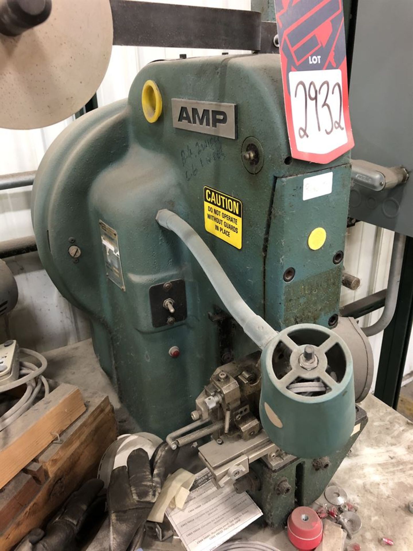 AMP-O-LECTRIC Model K Electric Crimping Machine, s/n 114073, (30G)